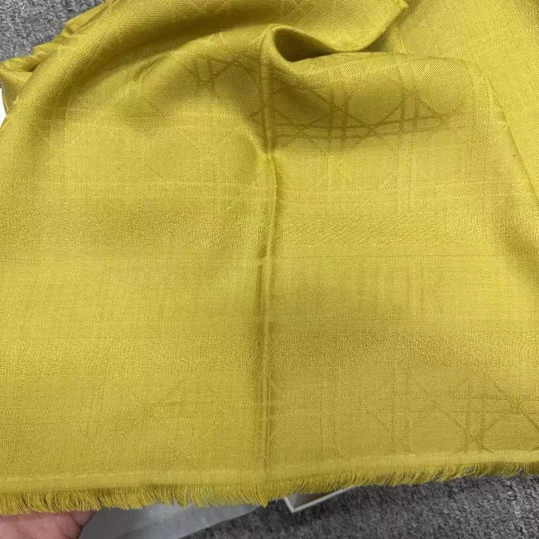Dior Dior Quilted Slogan Square Scarf New Size ONE SIZE - 2 Thumbnail