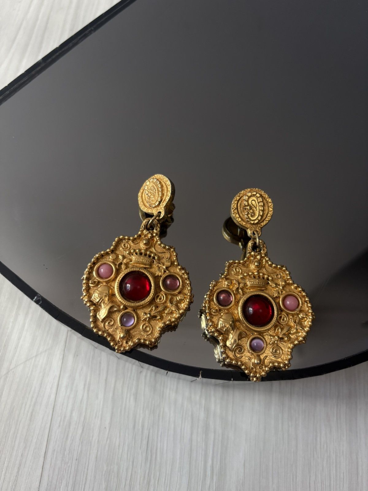 Vintage 1960’s made in France earrings Size ONE SIZE - 5 Thumbnail