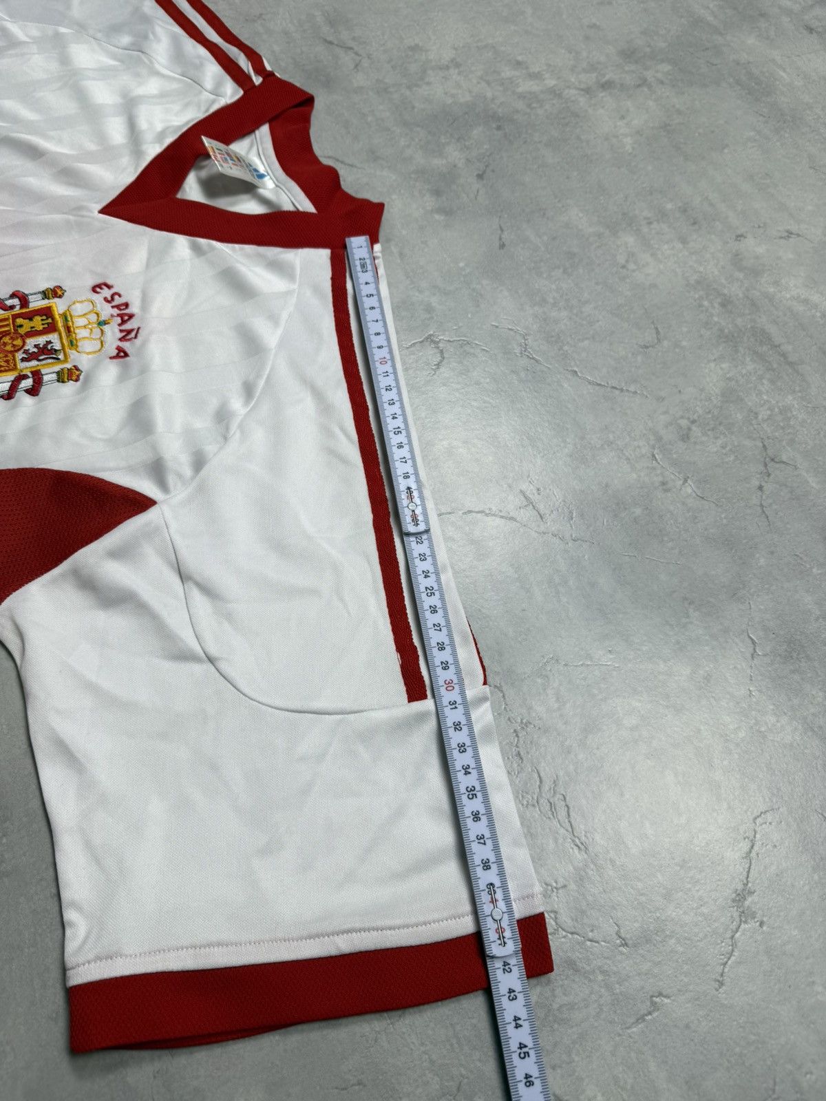 Adidas Adidas Spain Vintage Jersey #7 PAUL Size US L / EU 52-54 / 3 - 11 Thumbnail