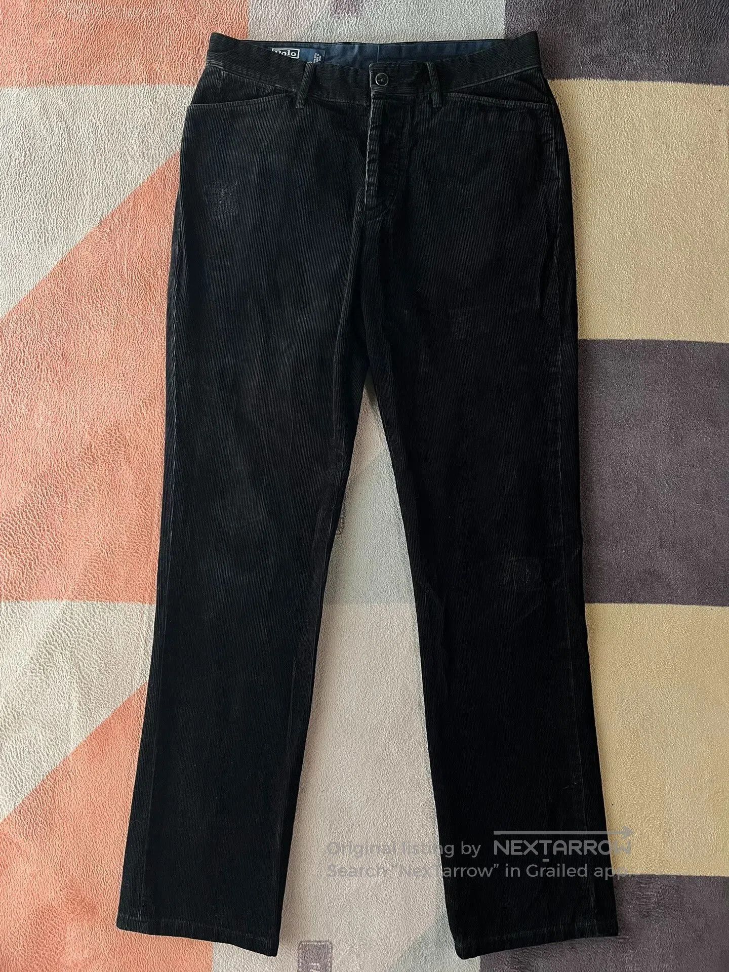 Polo Ralph Lauren Ralph Lauren Patched Distressed Corduroy Pants. Size US 30 / EU 46 - 1 Thumbnail