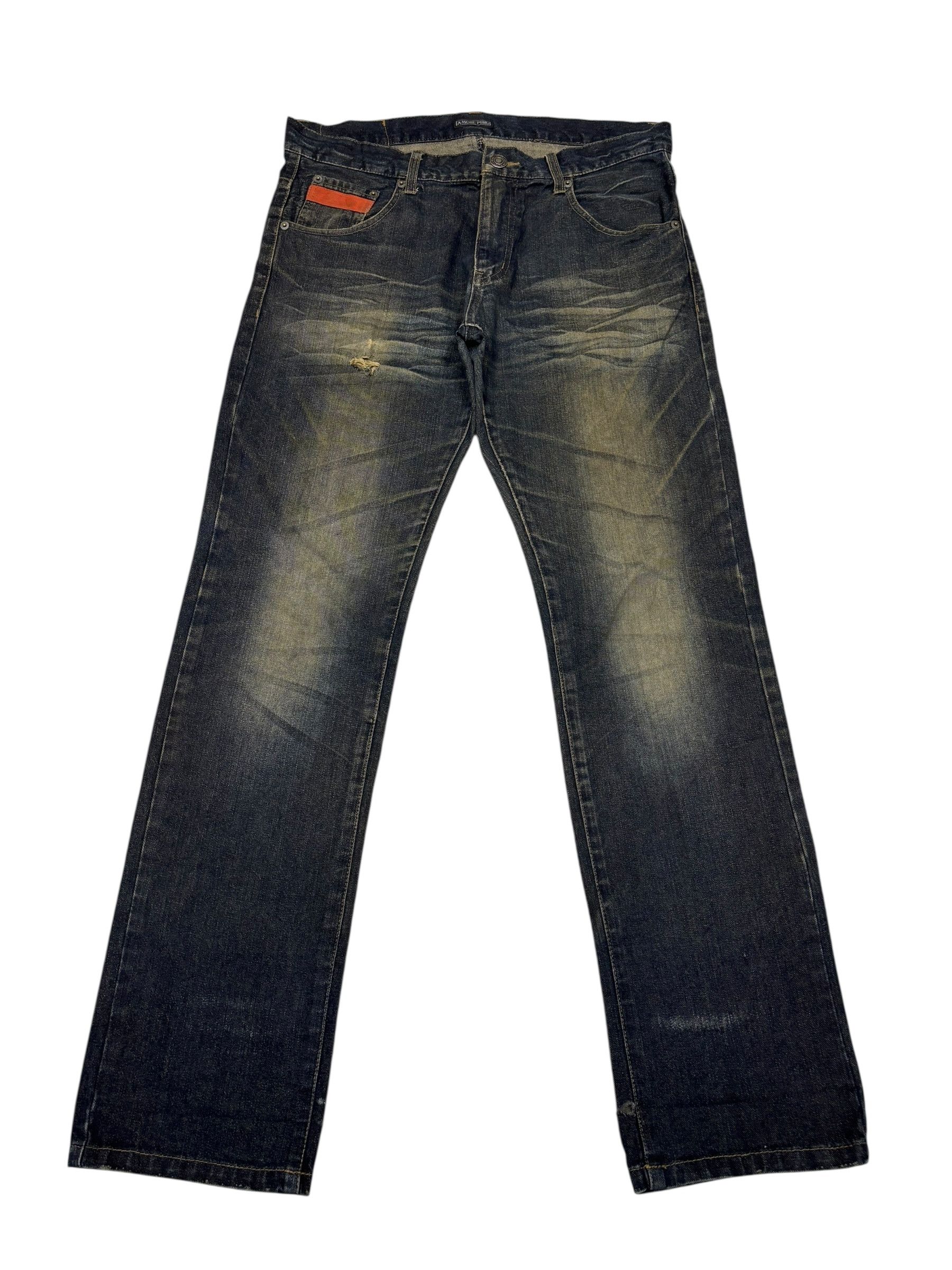 Undercover Vintage Amore Pure Rusty Mud Wash Distressed Denim Jean Size US 35 - 1 Thumbnail