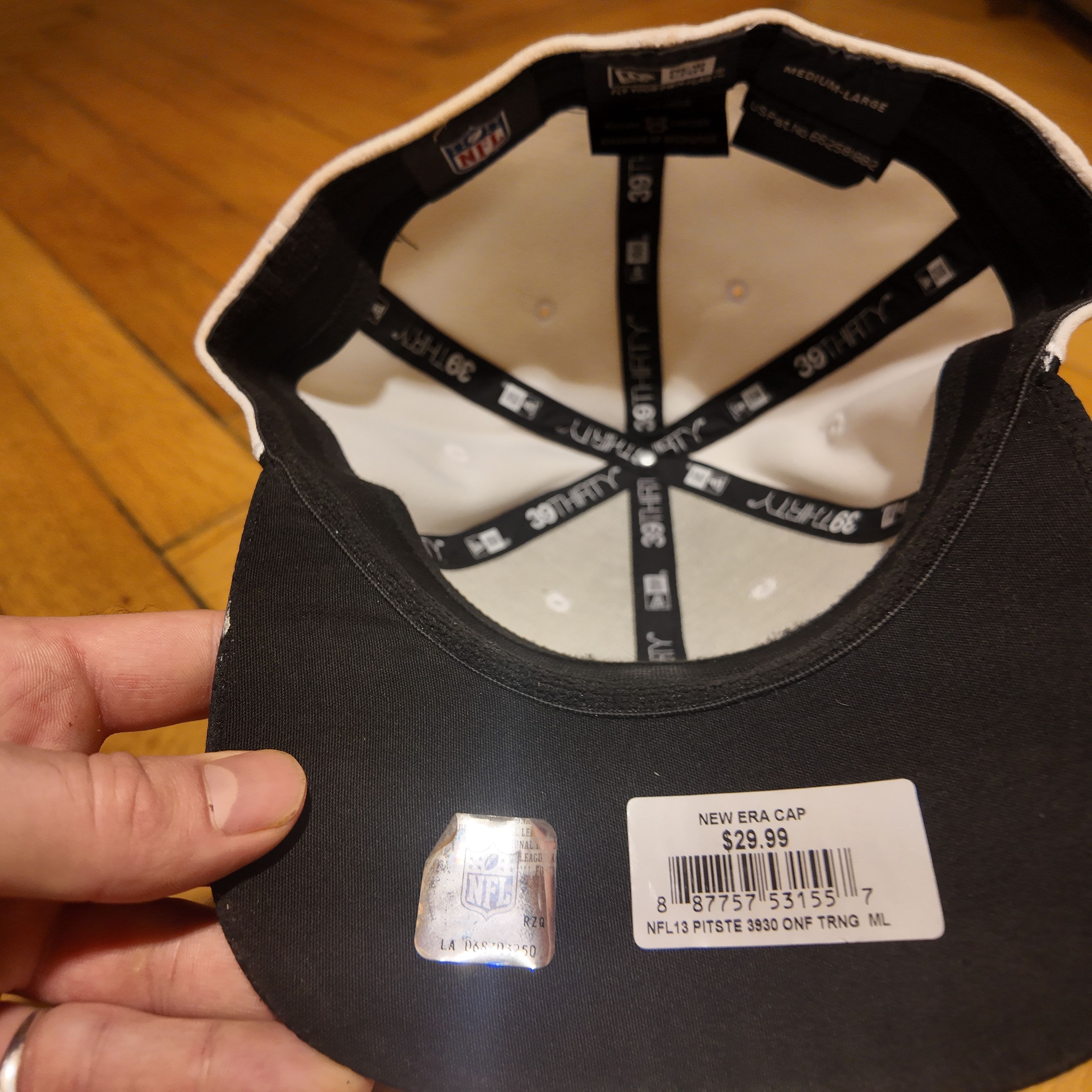 New Era New Era Pittsburgh Steelers 39THIRTY Cap Size ONE SIZE - 4 Thumbnail