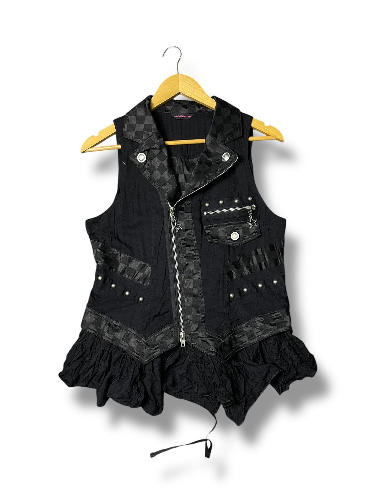 Japanese Brand × Seditionaries × Vintage Vintage ALGONQUINS Punk Gothic Vest (74) Size US XXS / EU 40 - 1 Thumbnail