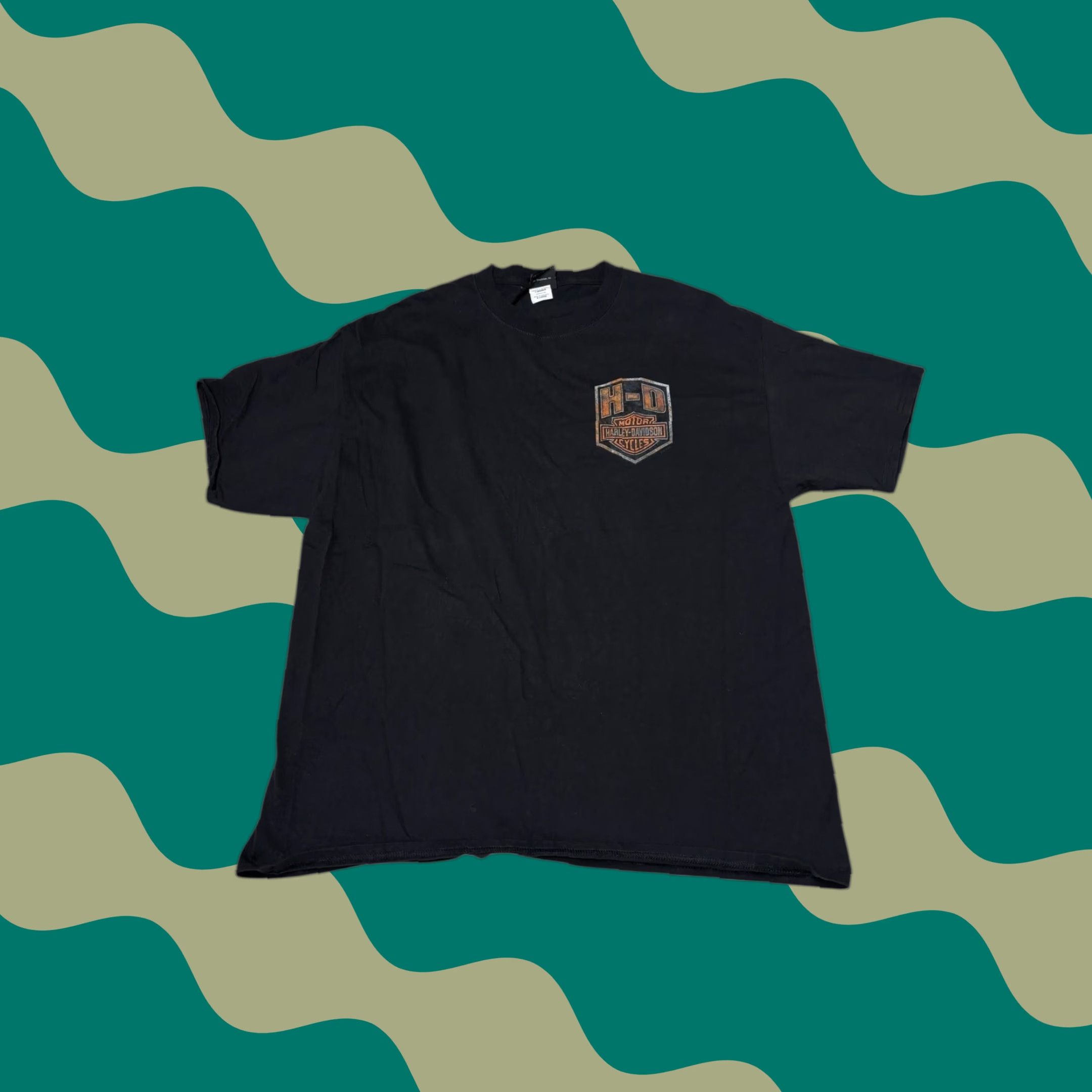 Harley Davidson Harley-Davidson T-Shirt Black Music City Nashville TN Mens XL Shirt Short Sleeve Graphic Print Crew Neck Size US XL / EU 56 / 4 - 1 Thumbnail