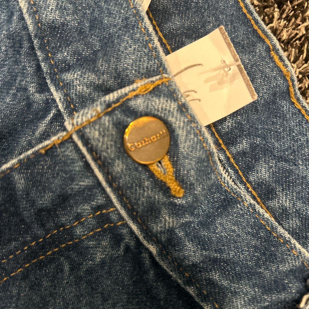 Carhartt Carhart blue jeans leather patch Size US 40 / EU 56 - 6 Thumbnail