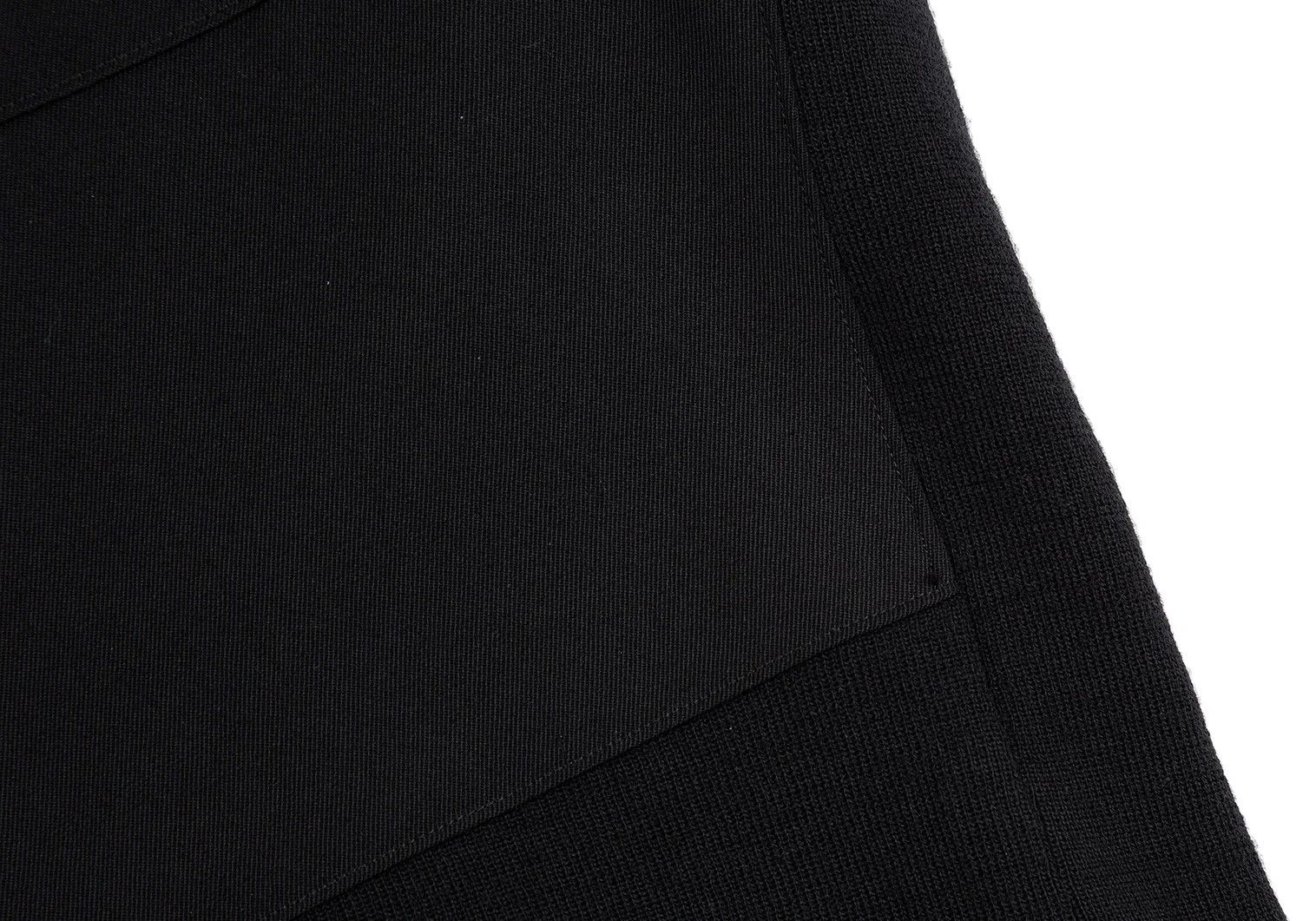 Yohji Yamamoto Yohji Yamamoto Ribbed Cuff Knit Wool Shirt Size US M / EU 48-50 / 2 - 10 Thumbnail