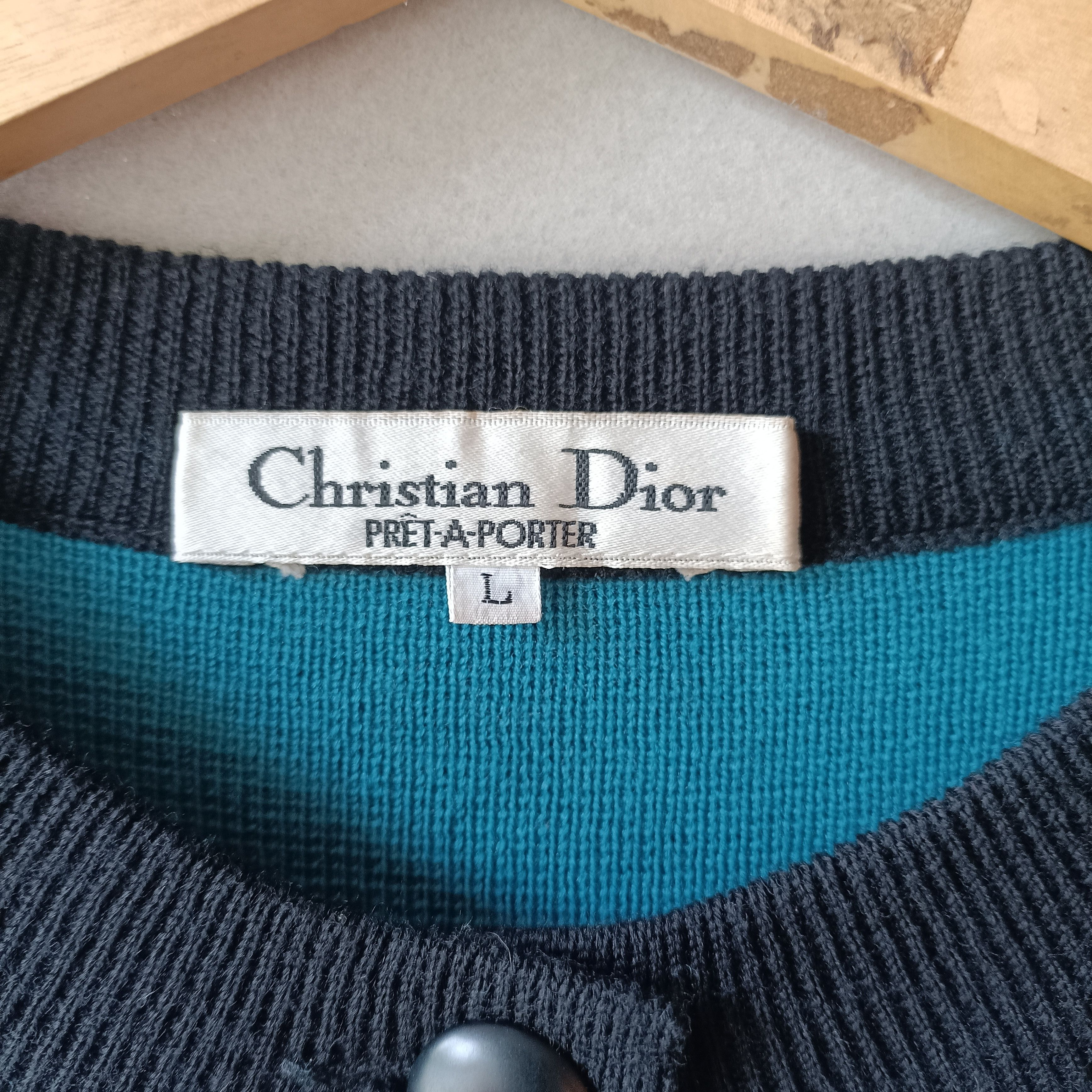 Christian Dior Monsieur 1990 Christian Dior Knitted Cotton Parka Size M / US 6-8 / IT 42-44 - 7 Thumbnail