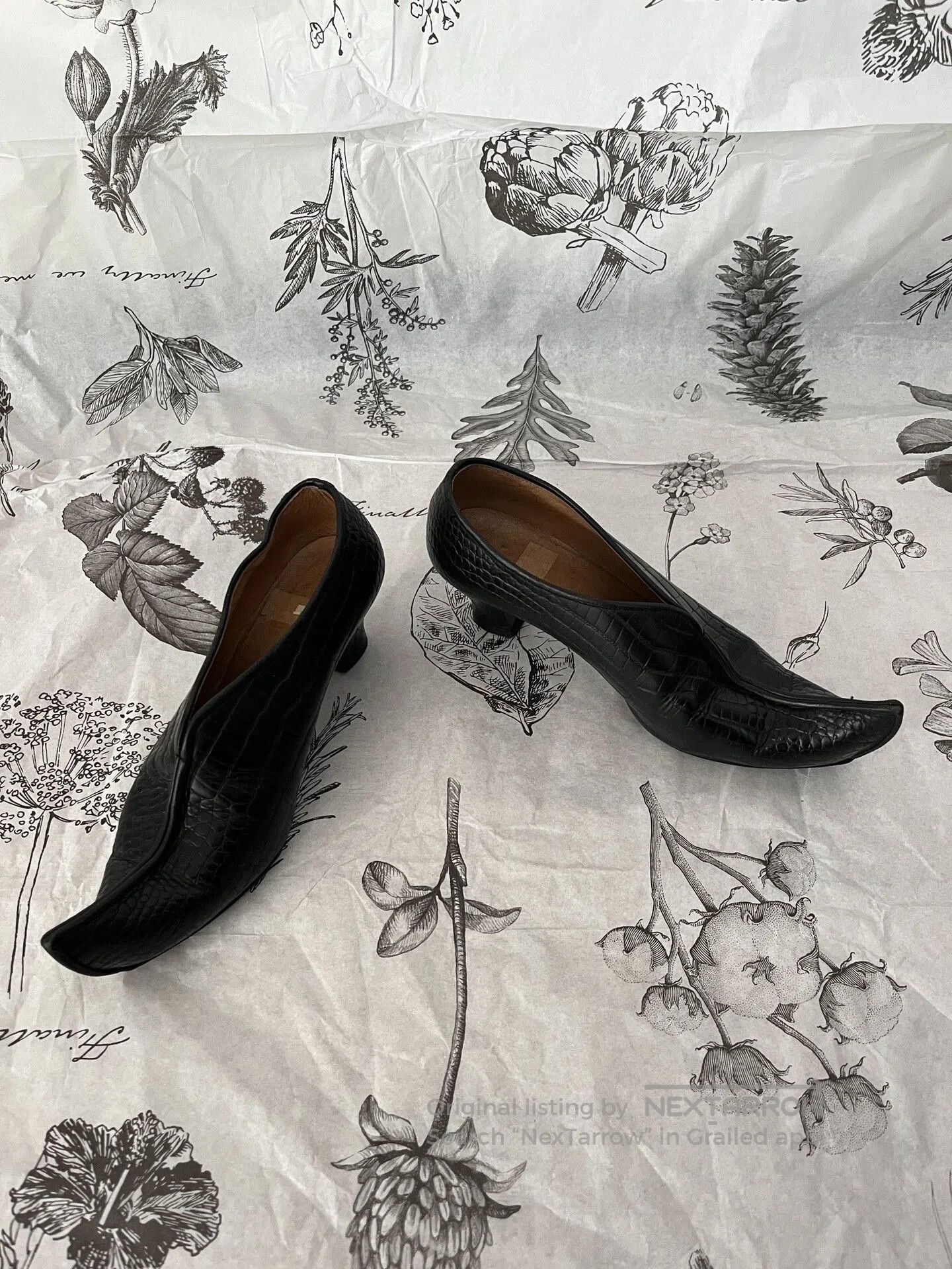 Other KOJI KUGA Pointed Toe Leather Boots. Size US 7 / IT 37 - 2 Thumbnail