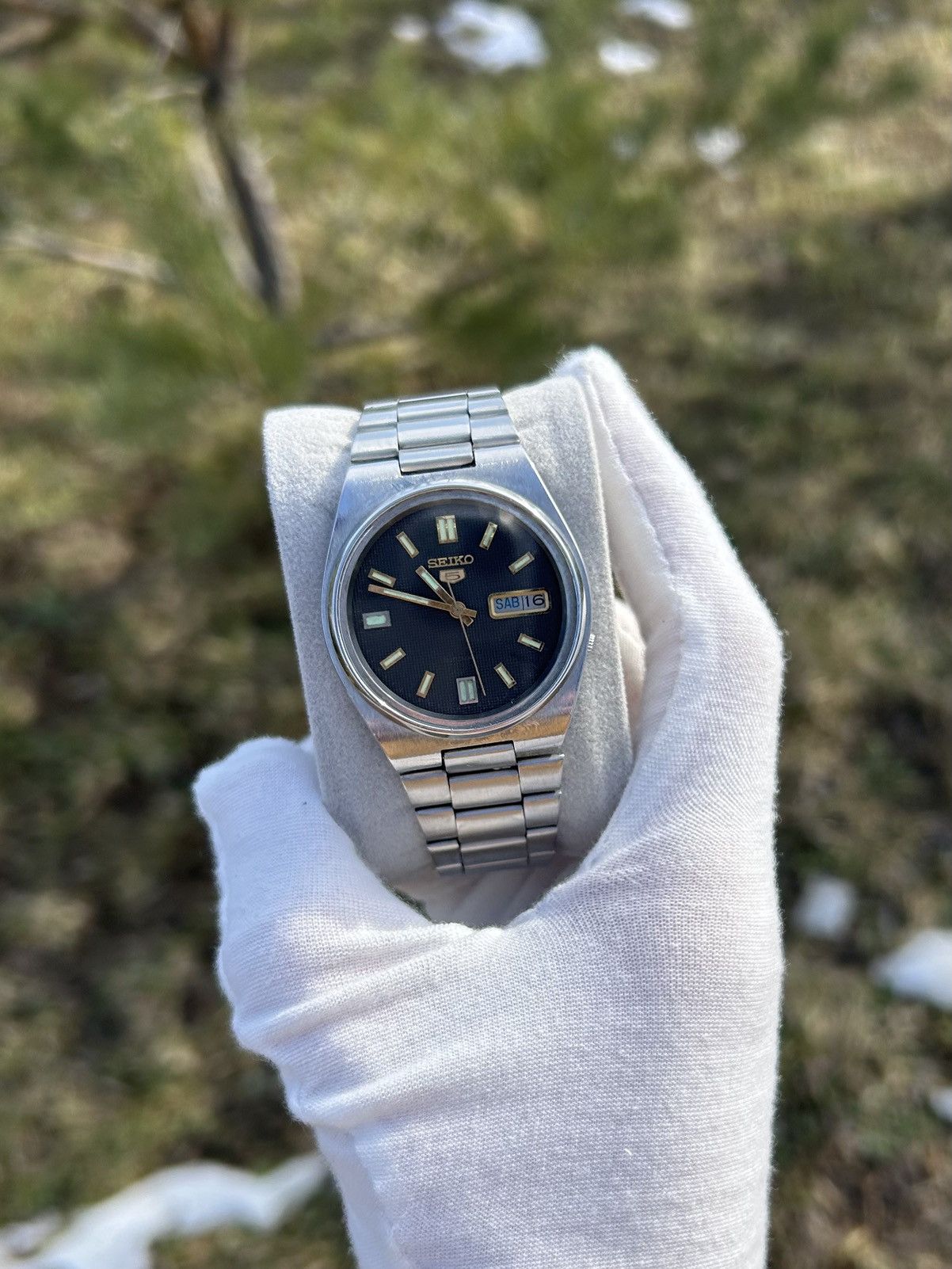 Seiko Vintage Seiko 5 Watch Automatic Mechanical Japan Made 1990's Size ONE SIZE - 2 Thumbnail