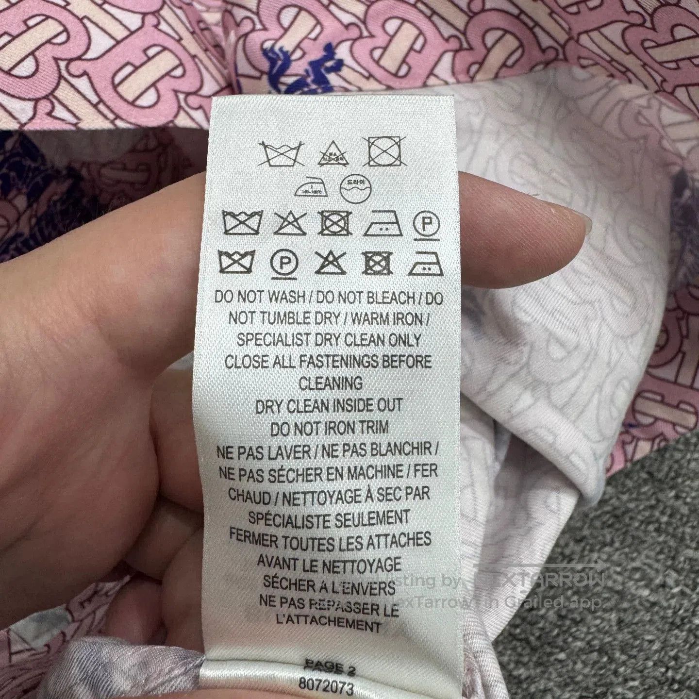 Burberry Burberry Horse Pattern Short Sleeve. Size US M / EU 48-50 / 2 - 4 Thumbnail
