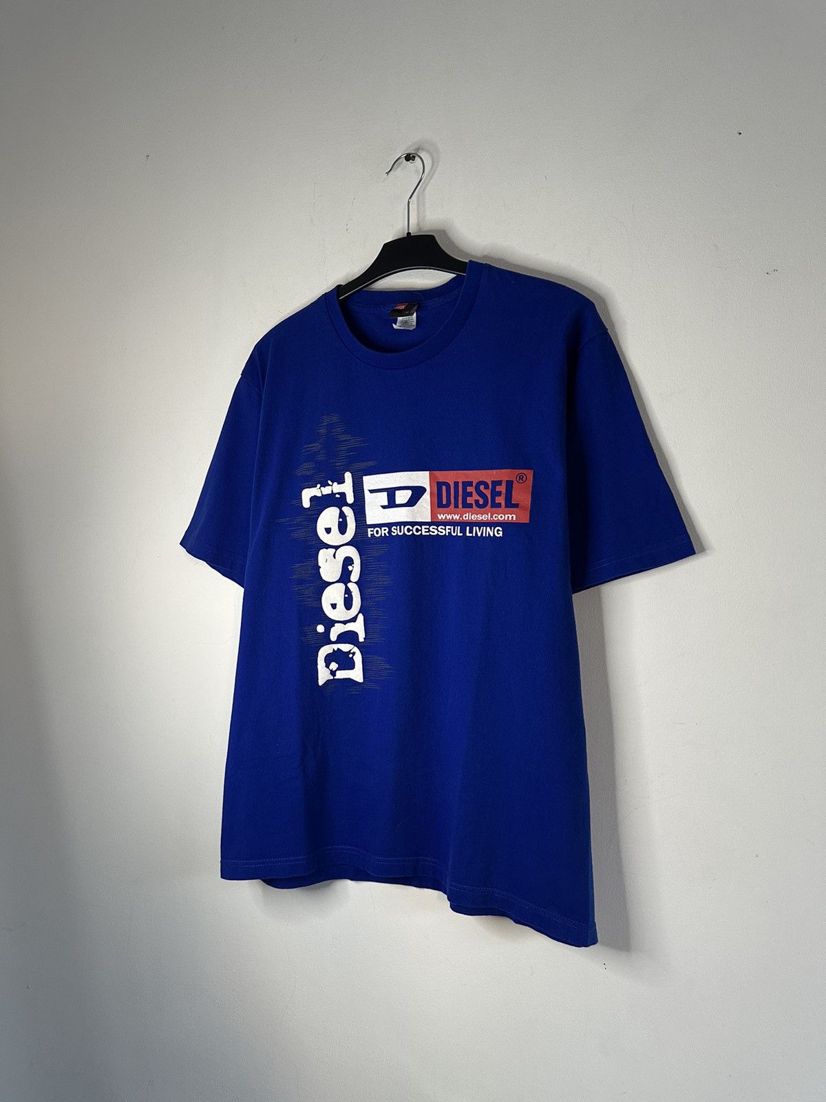 Diesel × If Six Was Nine × Vintage Diesel For Successful Living Vintage Big Logo Tee Size US XL / EU 56 / 4 - 1 Thumbnail