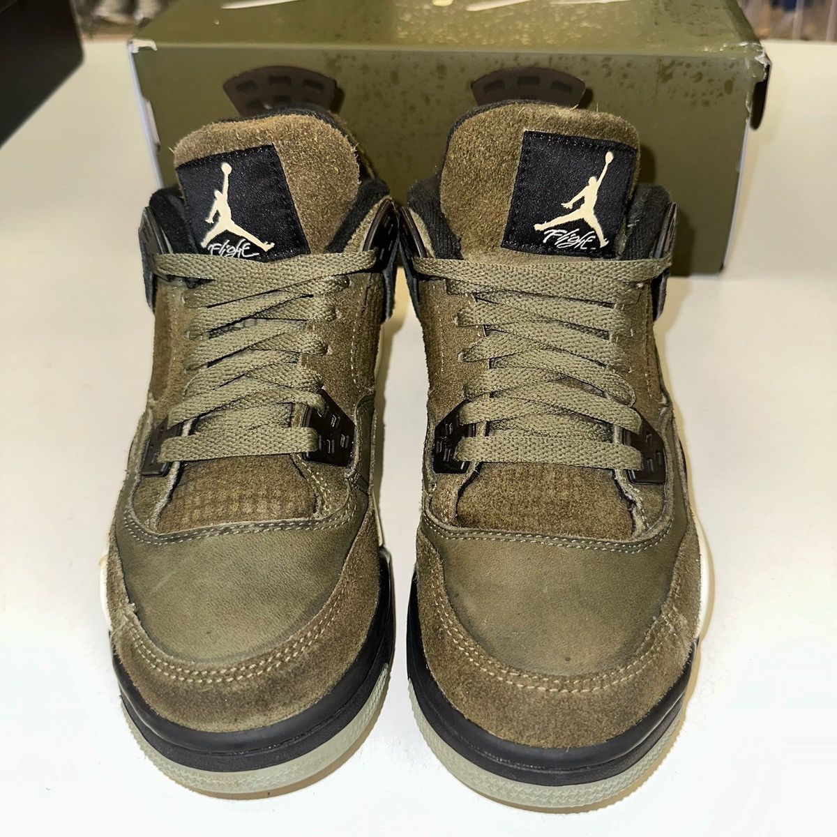 Jordan Brand × Nike Size 6Y (7.5W) - Jordan 4 Craft Olive SE - FB9928-200 Size US 7.5 / IT 37.5 - 4 Thumbnail