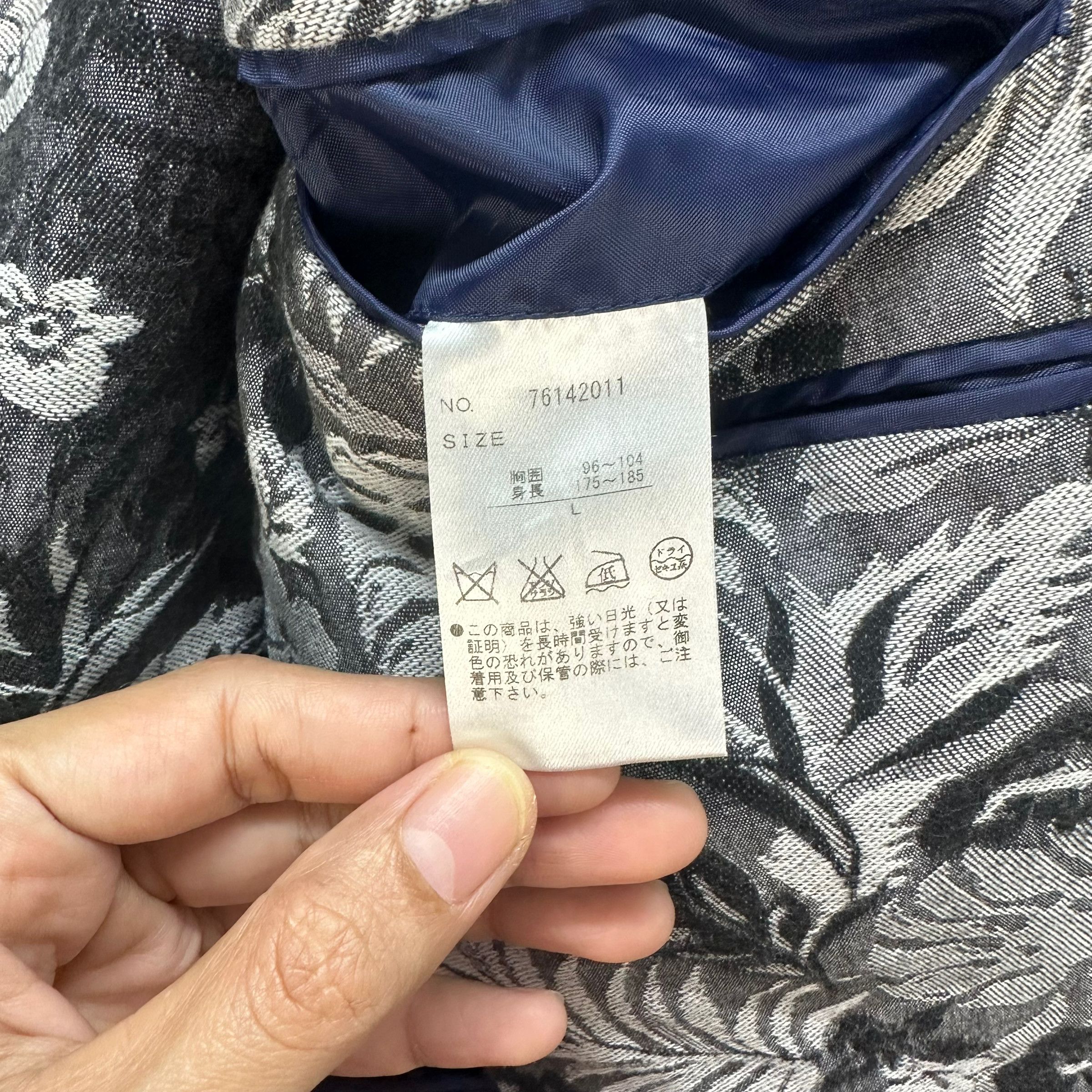 semanticdesign SEMANTIC DESIGN FULLPRINT CASUAL JACKET #7953-192 Size US L / EU 52-54 / 3 - 8 Thumbnail
