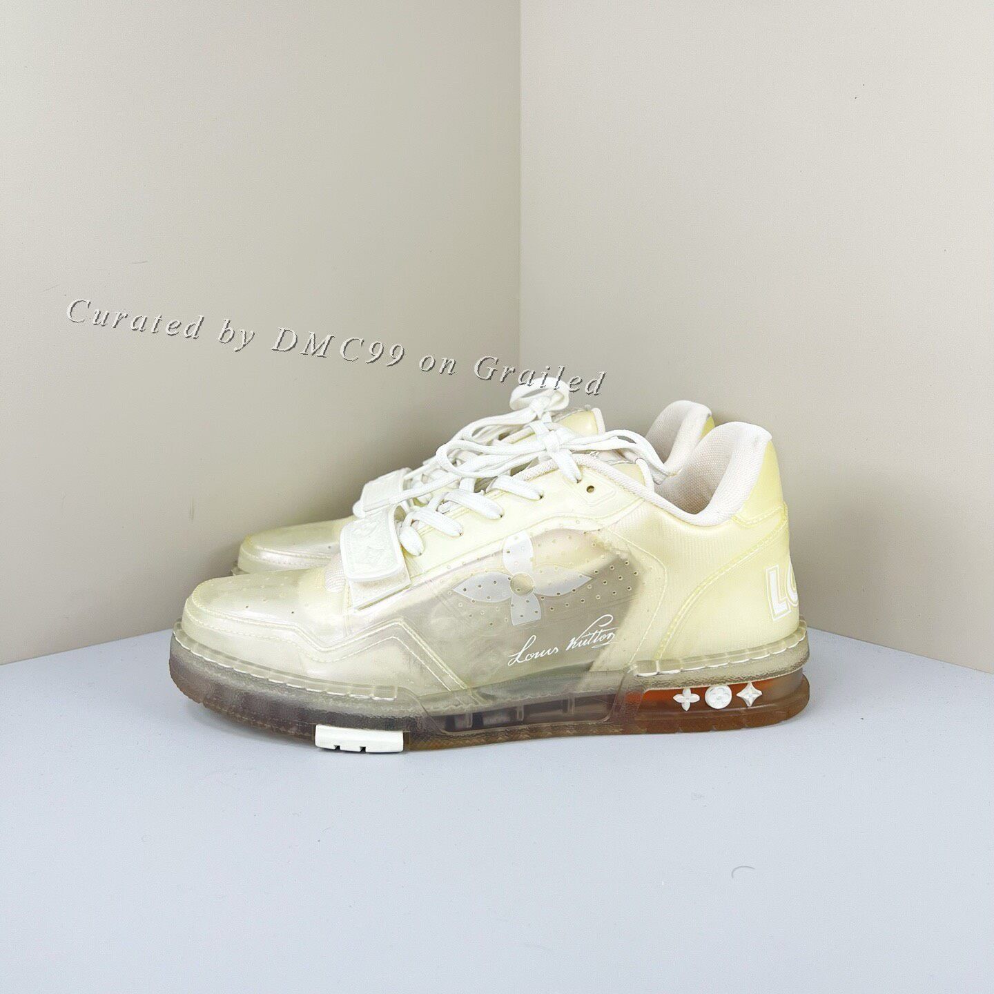 Louis Vuitton Louis Vuitton Transparent Trainer Sneakers Size US 6.5 / EU 39-40 - 1 Thumbnail