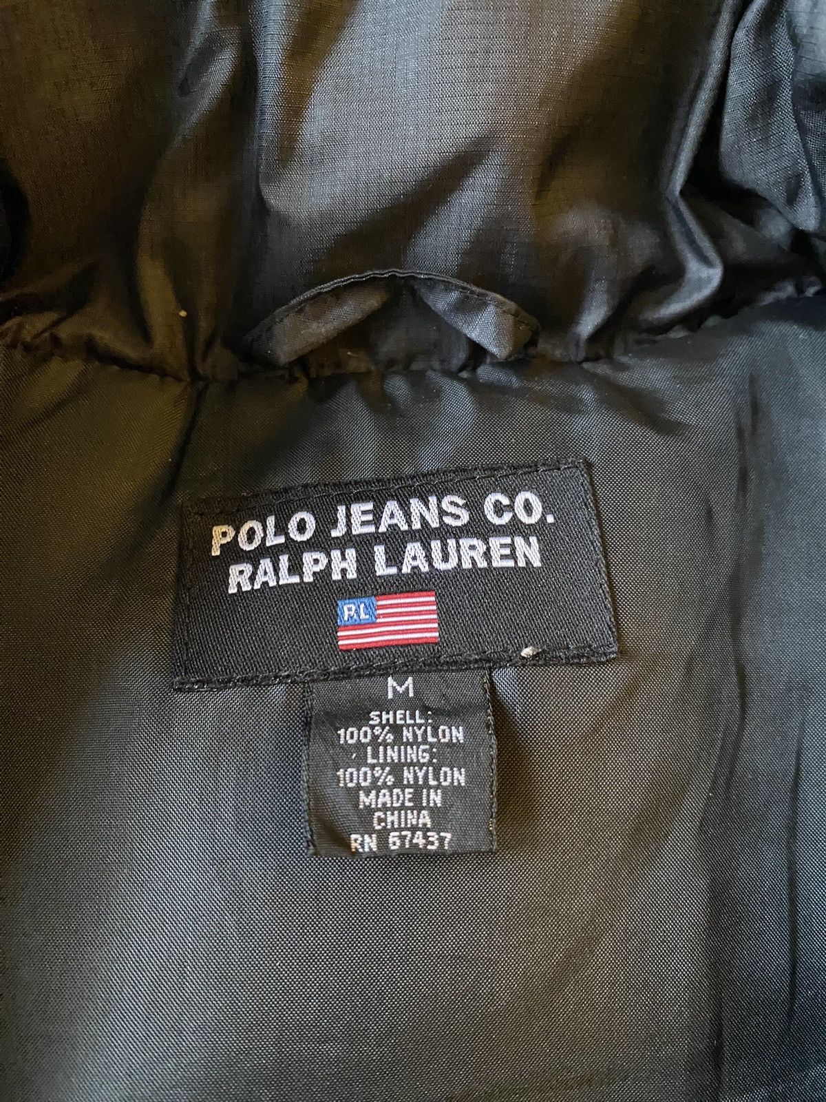 Polo Ralph Lauren Vintage 90s Polo Jeans Co. Ralph Lauren Down Puffer Vest Size US M / EU 48-50 / 2 - 4 Thumbnail