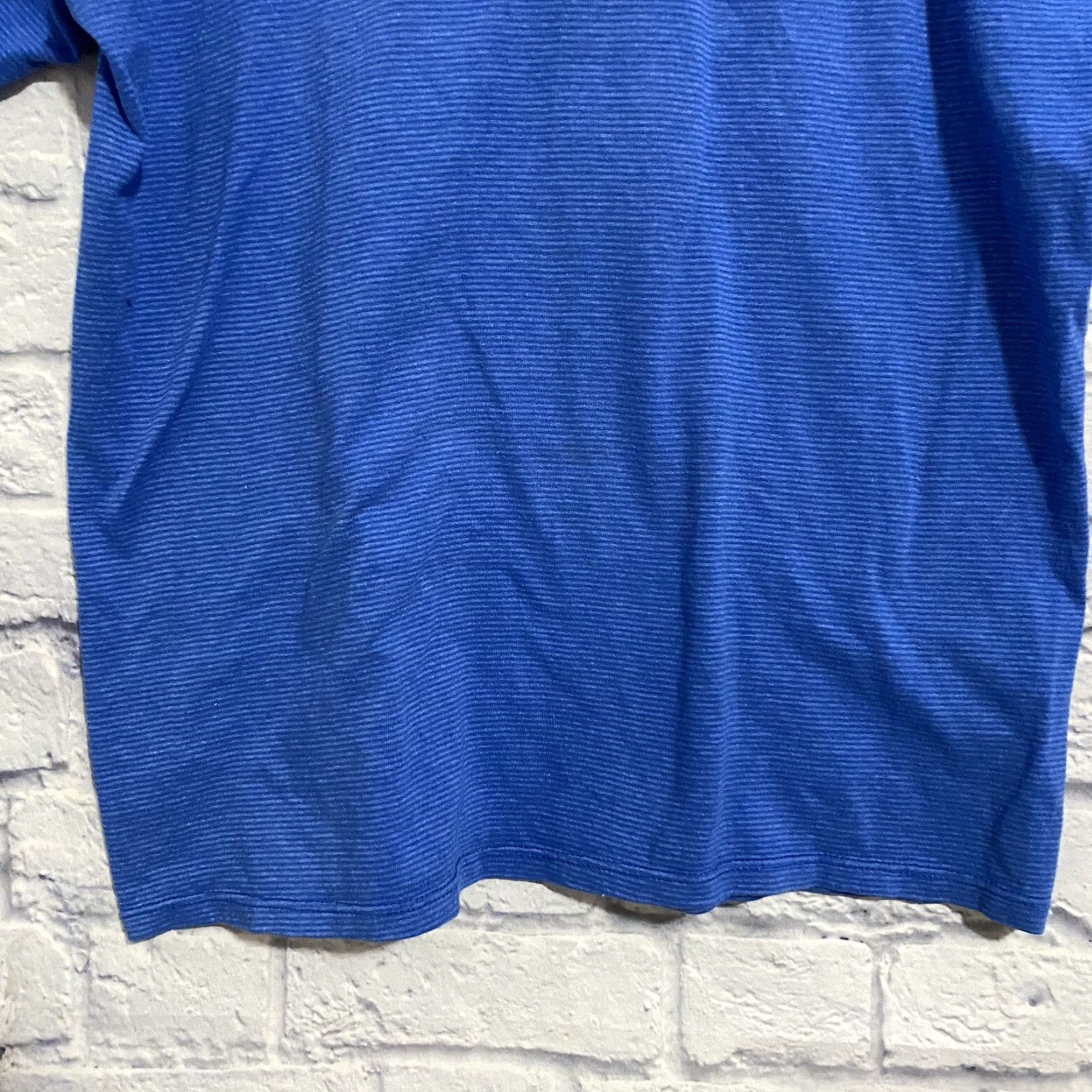 Vintage VINTAGE Oregon T Shirt Single Stitch Blue Striped Made in USA Men Size L Size US L / EU 52-54 / 3 - 2 Thumbnail