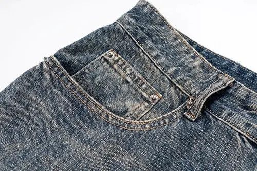 Designer × Japanese Brand × Vintage Boot Cut Distressed Micro Rugged Jeans Size US 32 / EU 48 - 3 Thumbnail
