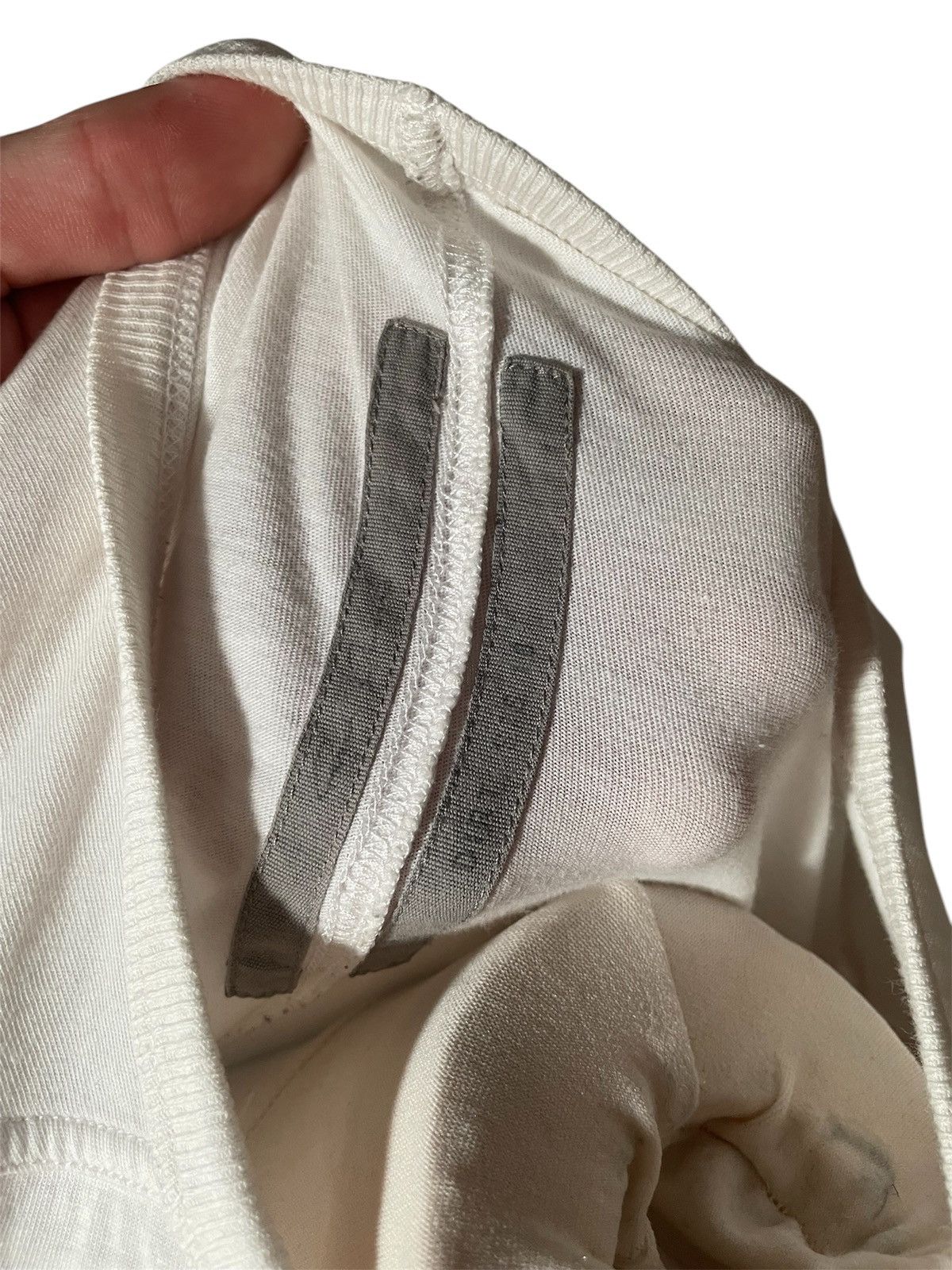 Rick Owens Rick Owens SS18 Dirt mainline white t-shirt Size US S / EU 44-46 / 1 - 4 Thumbnail