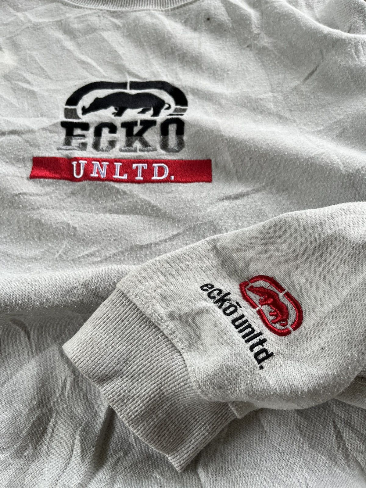 Ecko Unltd. ⚡️STEALS⚡️Ecko UNLTD Central Logo Baggy Sweetshirts Size US XXL / EU 58 / 5 - 3 Thumbnail