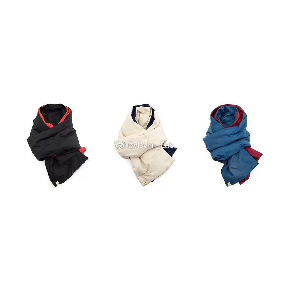 Visvim VISVIM 19AW SPOT DOWN MUFFLER OVERDYE 95 New Blue Size ONE SIZE - 9 Thumbnail