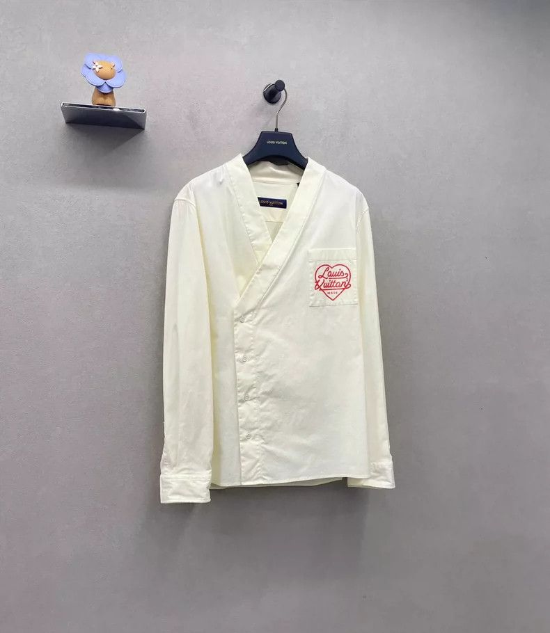 Louis Vuitton Louis Vuitton Asymmetrical Jacket Kimono Long Sleeve Logo S Size US S / EU 44-46 / 1 - 3 Thumbnail