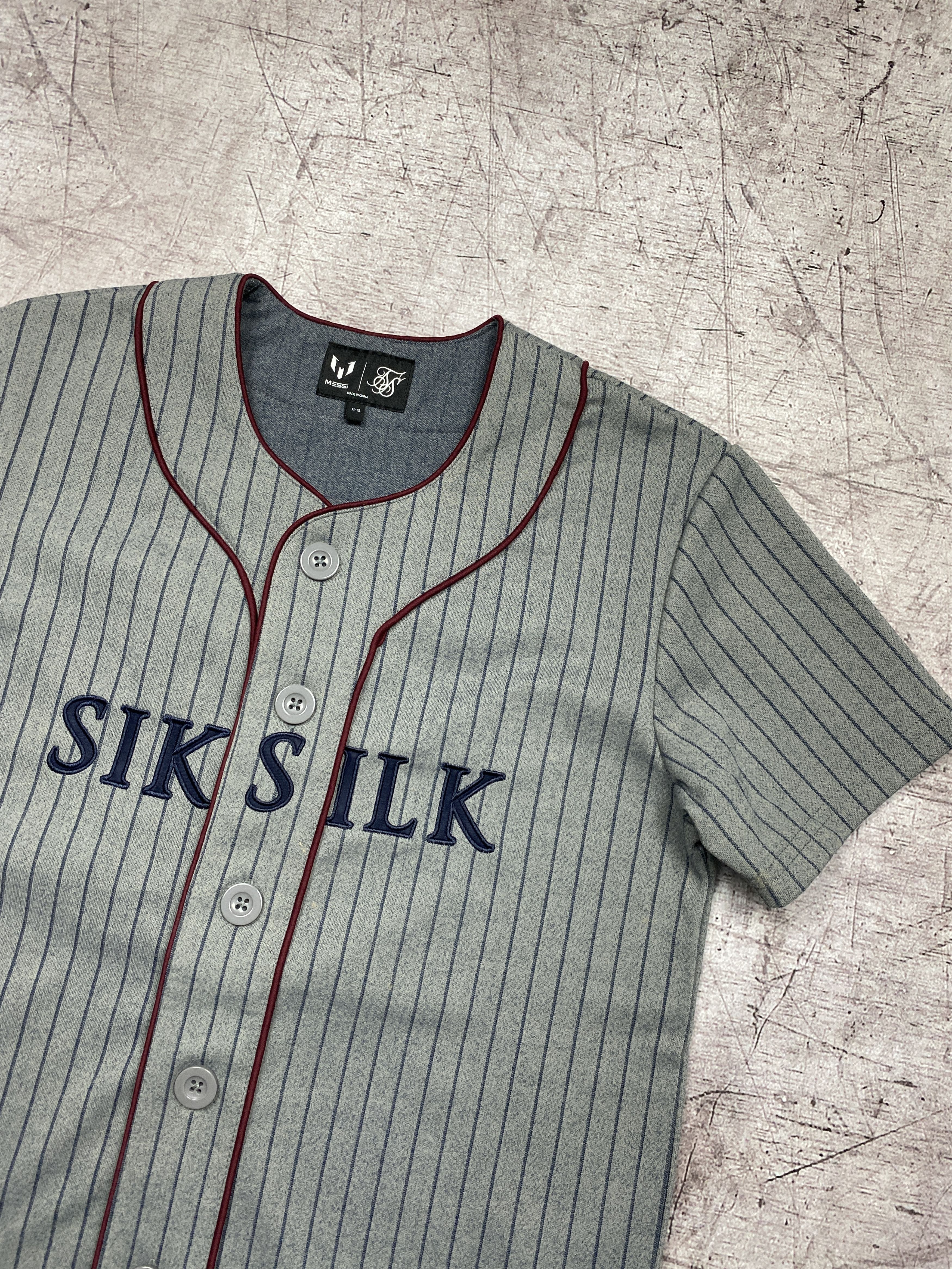 Vintage Sik Silk x Messi Mens Jersey T-Shirt Size US S / EU 44-46 / 1 - 2 Thumbnail