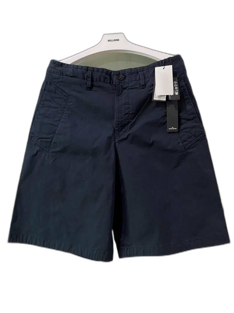 Stone Island Stone Island Classic Logo Shorts Size 30-yf Size US 30 / EU 46 - 1 Thumbnail