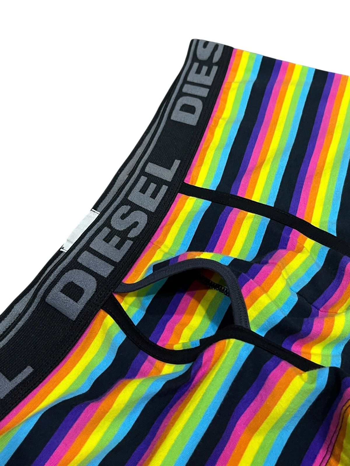 Diesel 🌈 DIESEL UNDERWEAR “Rainbow” Stripes Made In Bosnia Size US 30 / EU 46 - 7 Thumbnail