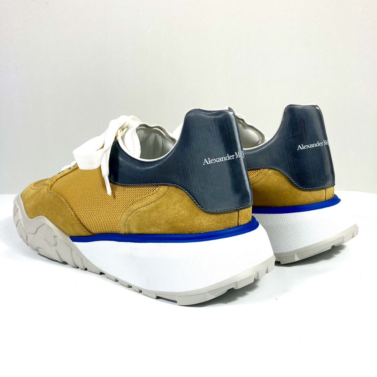 Alexander McQueen Alexander McQueen Mens Court Trainer Sneakers Yellow 43 EU Size US 10 / EU 43 - 6 Thumbnail