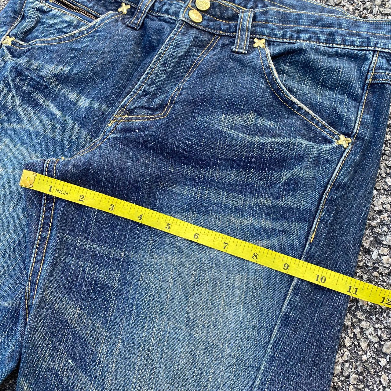 Lee 💥Flare💥Vintage Lee Riders Distressed Denim Size US 32 / EU 48 - 5 Thumbnail