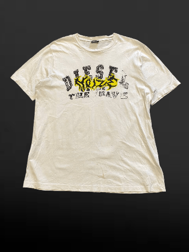Diesel Diesel Big Logo Print Short Sleeve T-Shirt Size US L / EU 52-54 / 3 - 1 Thumbnail