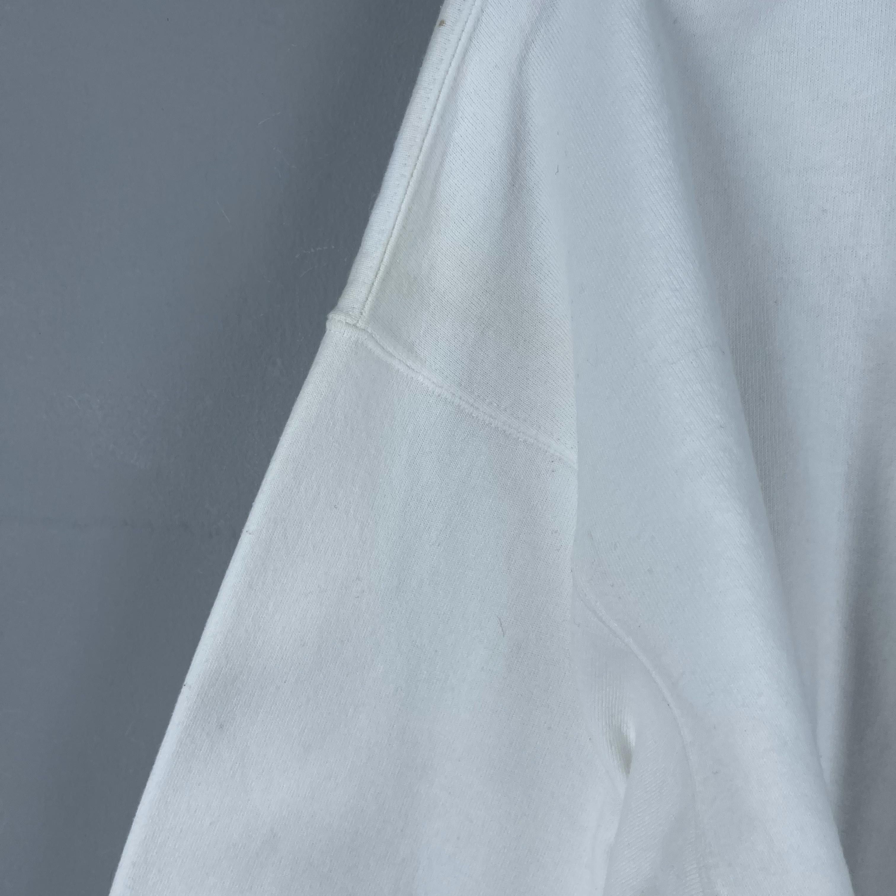 Chaps Ralph Lauren Vintage CHAPS RALPH LAUREN Plain White Sweatshirt Size US M / EU 48-50 / 2 - 11 Thumbnail