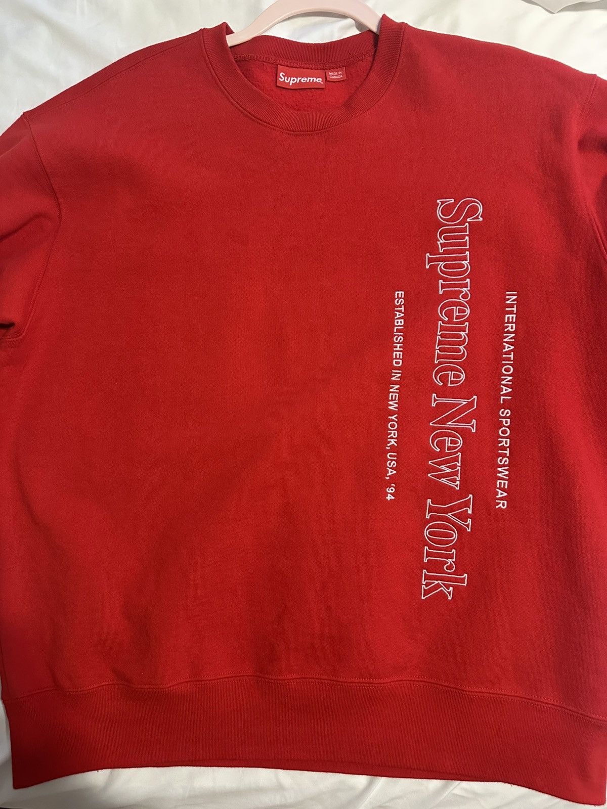 Supreme Supreme Crew Neck Size US L / EU 52-54 / 3 - 1 Thumbnail