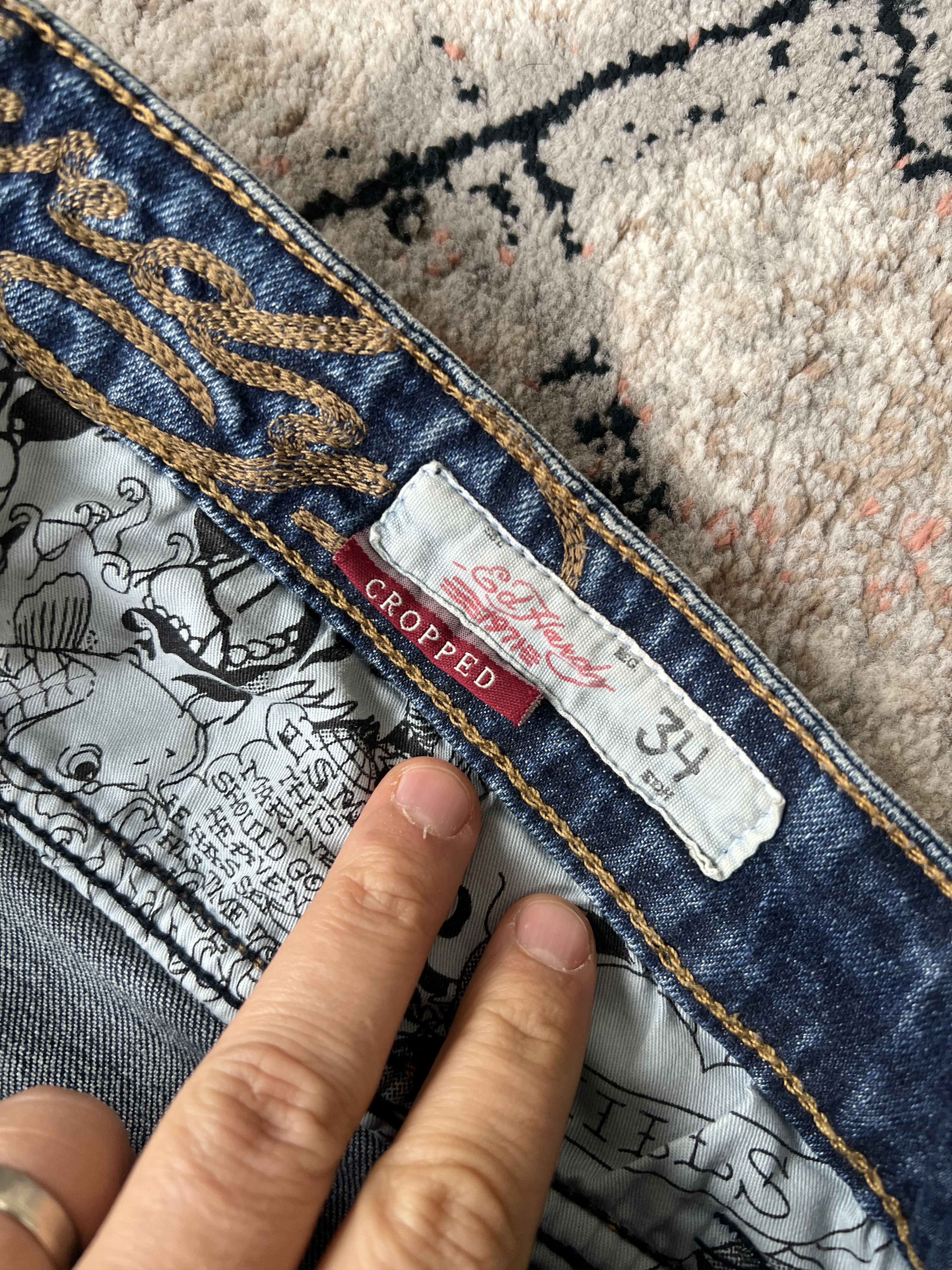 Ed Hardy Ed Hardy Jeans Shorts Size US 34 / EU 50 - 6 Thumbnail