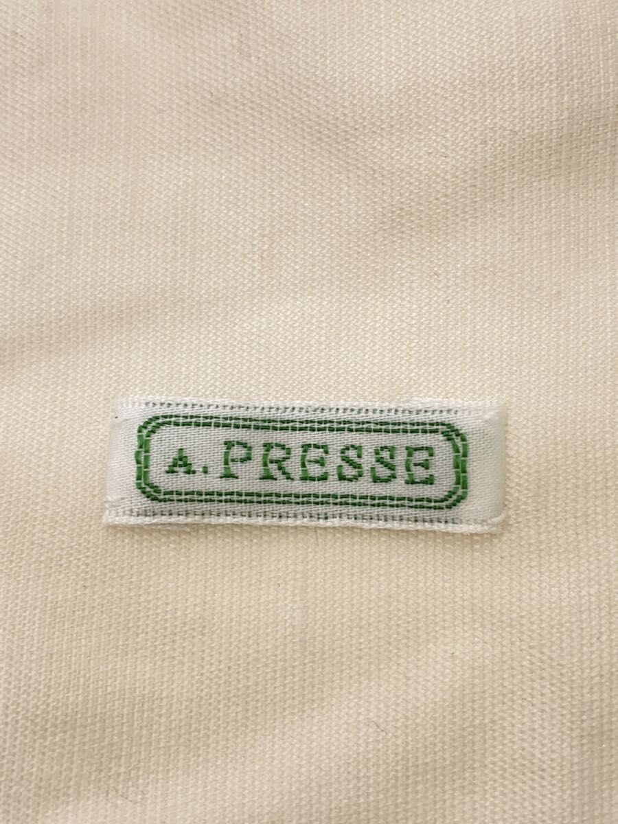 A.PRESSE Beige Silk Long-sleeved Shirt Size US M / EU 48-50 / 2 - 3 Thumbnail