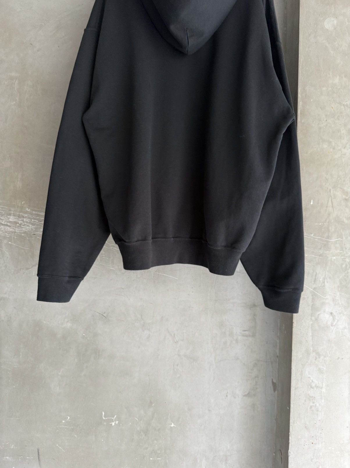 Auralee AURALEE SUPER SOFT SWEAT BIG P/O PARKA BLACK Size US M / EU 48-50 / 2 - 6 Thumbnail
