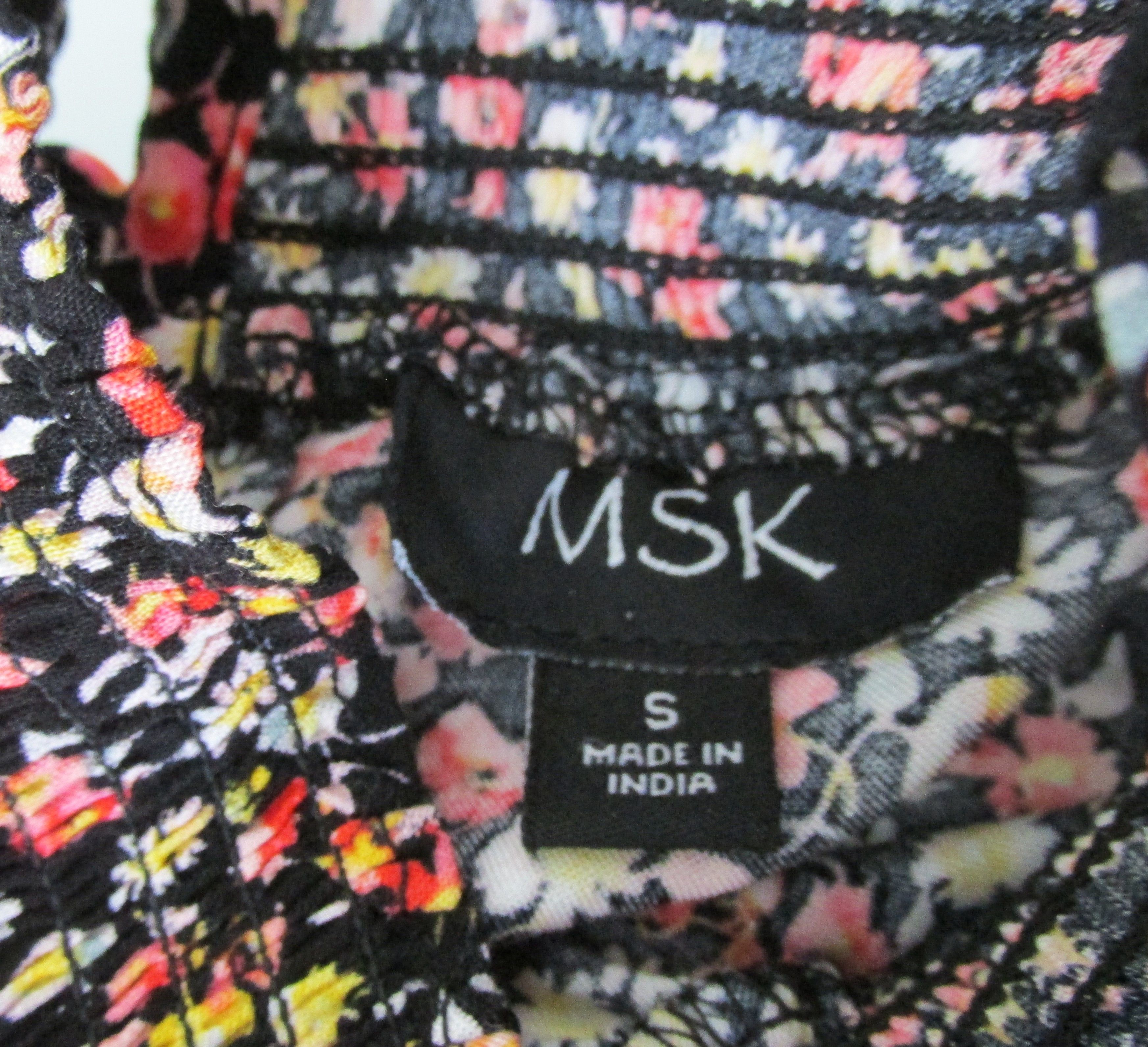 Other MSK (NWOT) A-Line Sleeveless Floral Maxi Dress Size Small Size S / US 4 / IT 40 - 3 Thumbnail