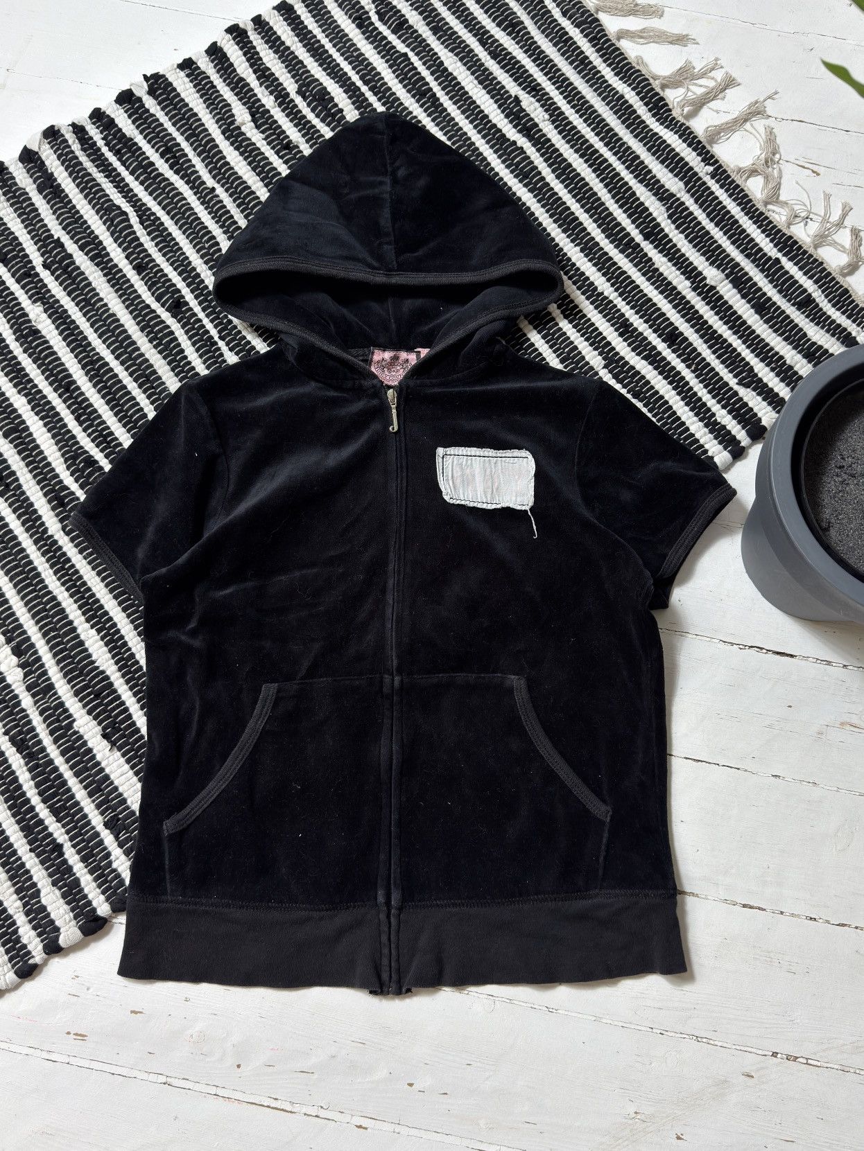 Juicy Couture VINTAGE JUICY COUTURE VELOUR 2000s TRACKSUIT Size L / US 10 / IT 46 - 2 Thumbnail