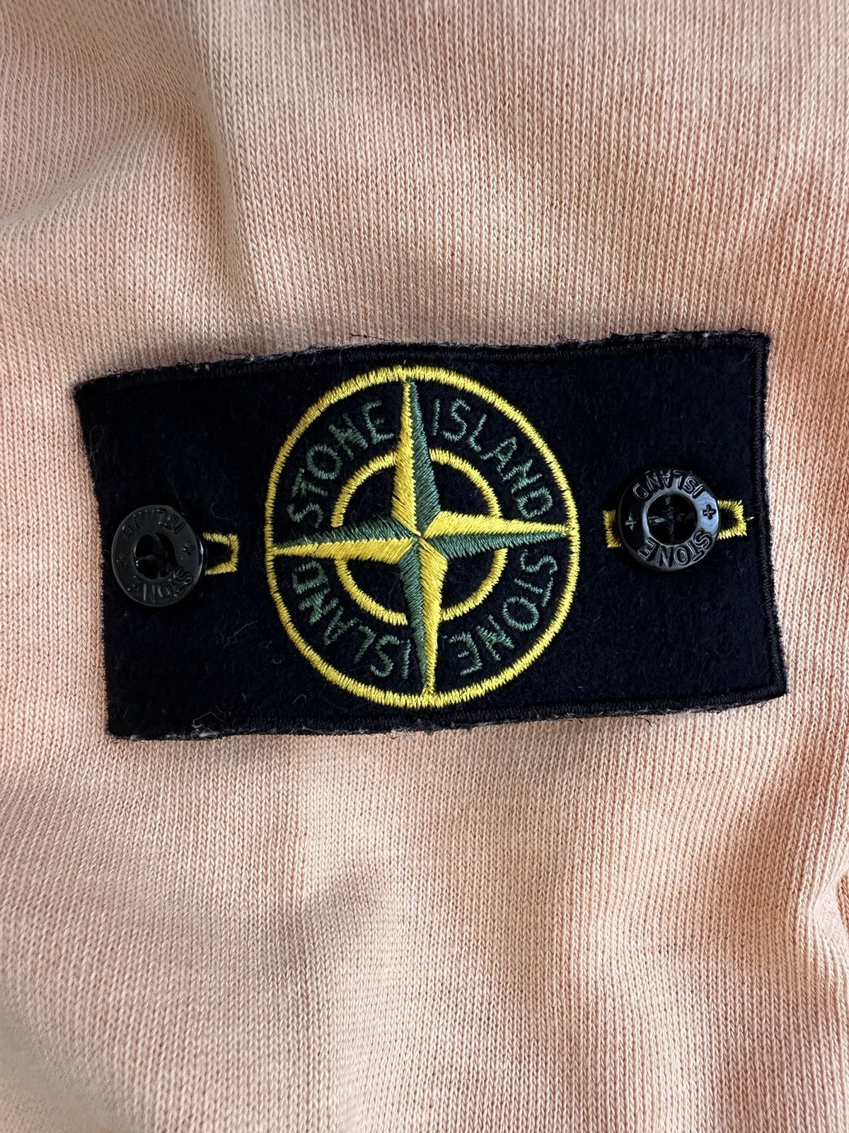 Stone Island Peach half zip sweater Size US L / EU 52-54 / 3 - 2 Thumbnail