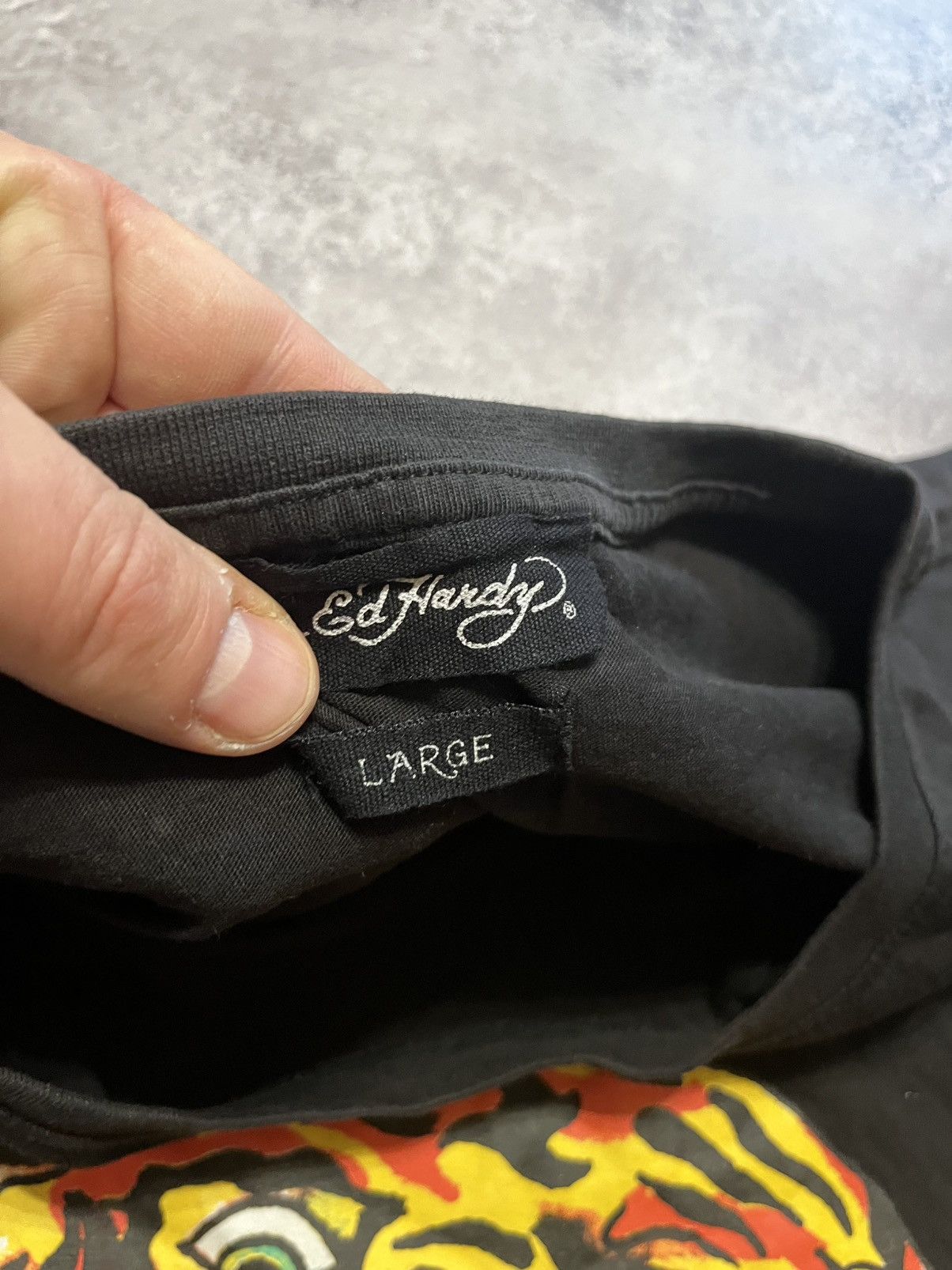 Ed Hardy Ed Hardy Tiger T shirt Size US L / EU 52-54 / 3 - 3 Thumbnail