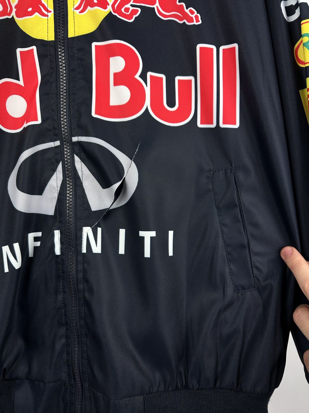 Formula 1 × Red Bull Vintage Red Bull Infinity F1 Racing Light Jacket Size US M / EU 48-50 / 2 - 12 Thumbnail