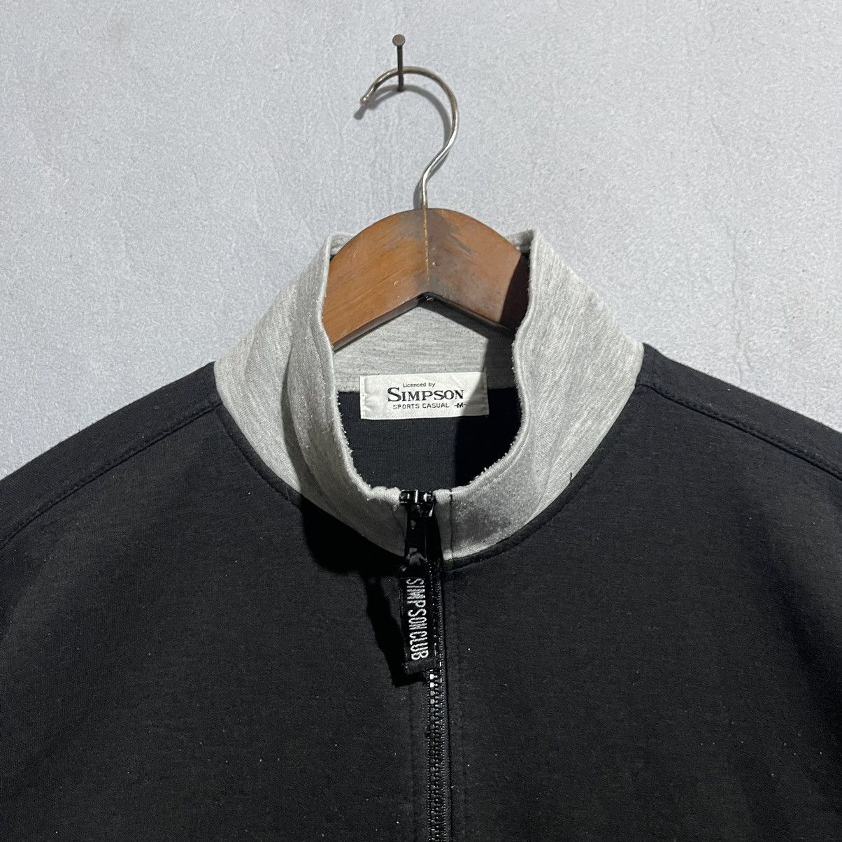Vintage Vintage Simpson Australia Zip Jacket – Black/Grey – Size M Size US M / EU 48-50 / 2 - 2 Thumbnail