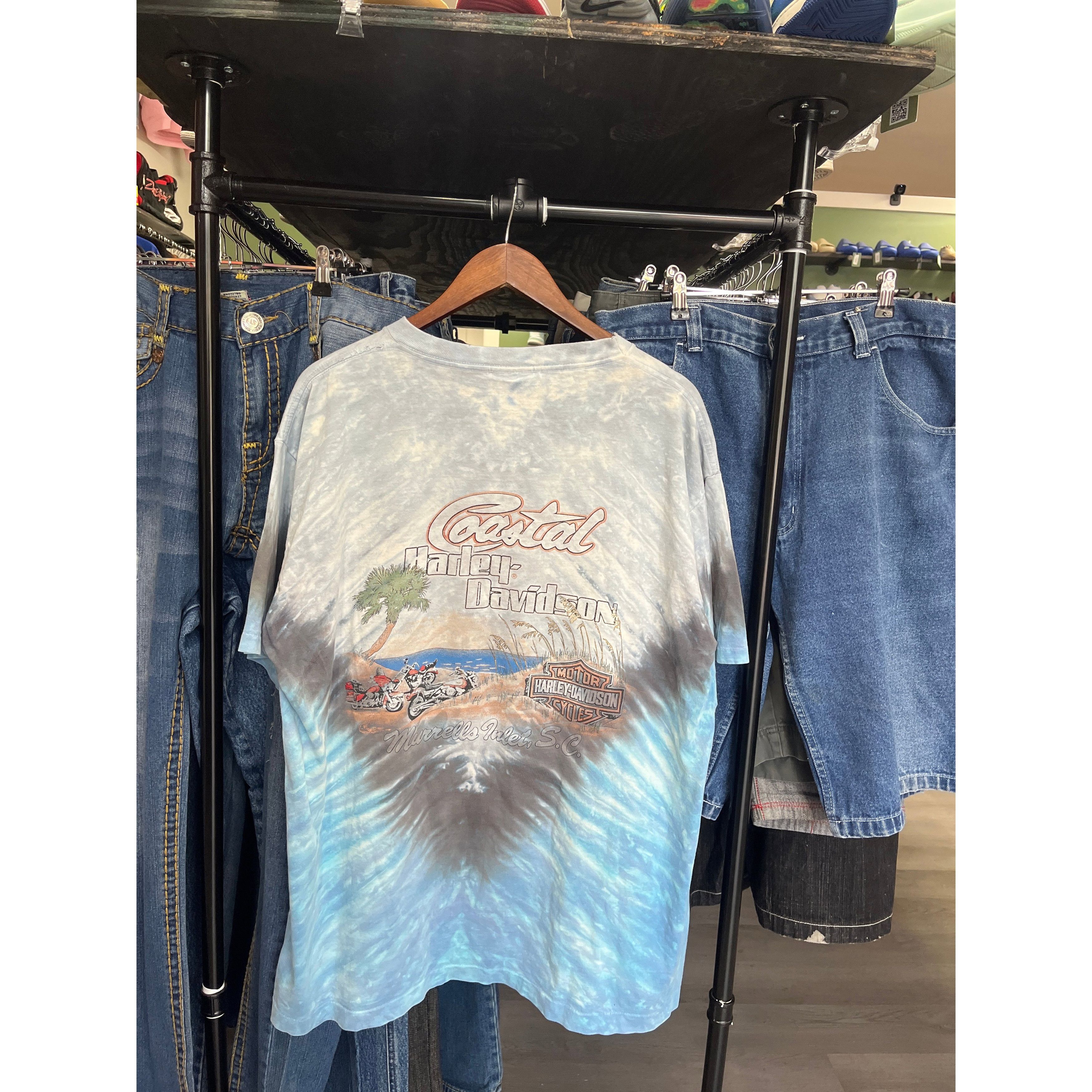 Harley Davidson Vintage Harley Davidson A Matter of Pride Tee Size US XL / EU 56 / 4 - 2 Thumbnail