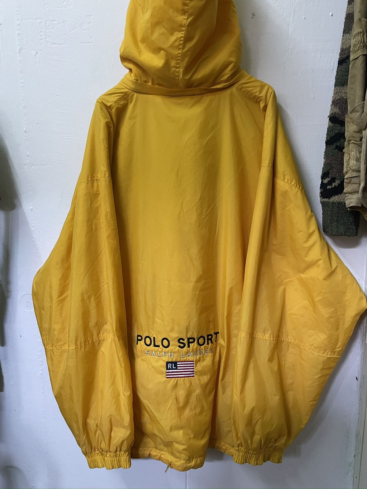Polo Ralph Lauren Vintage yellow polo sport ralph lauren jacket Size US XXL / EU 58 / 5 - 5 Thumbnail