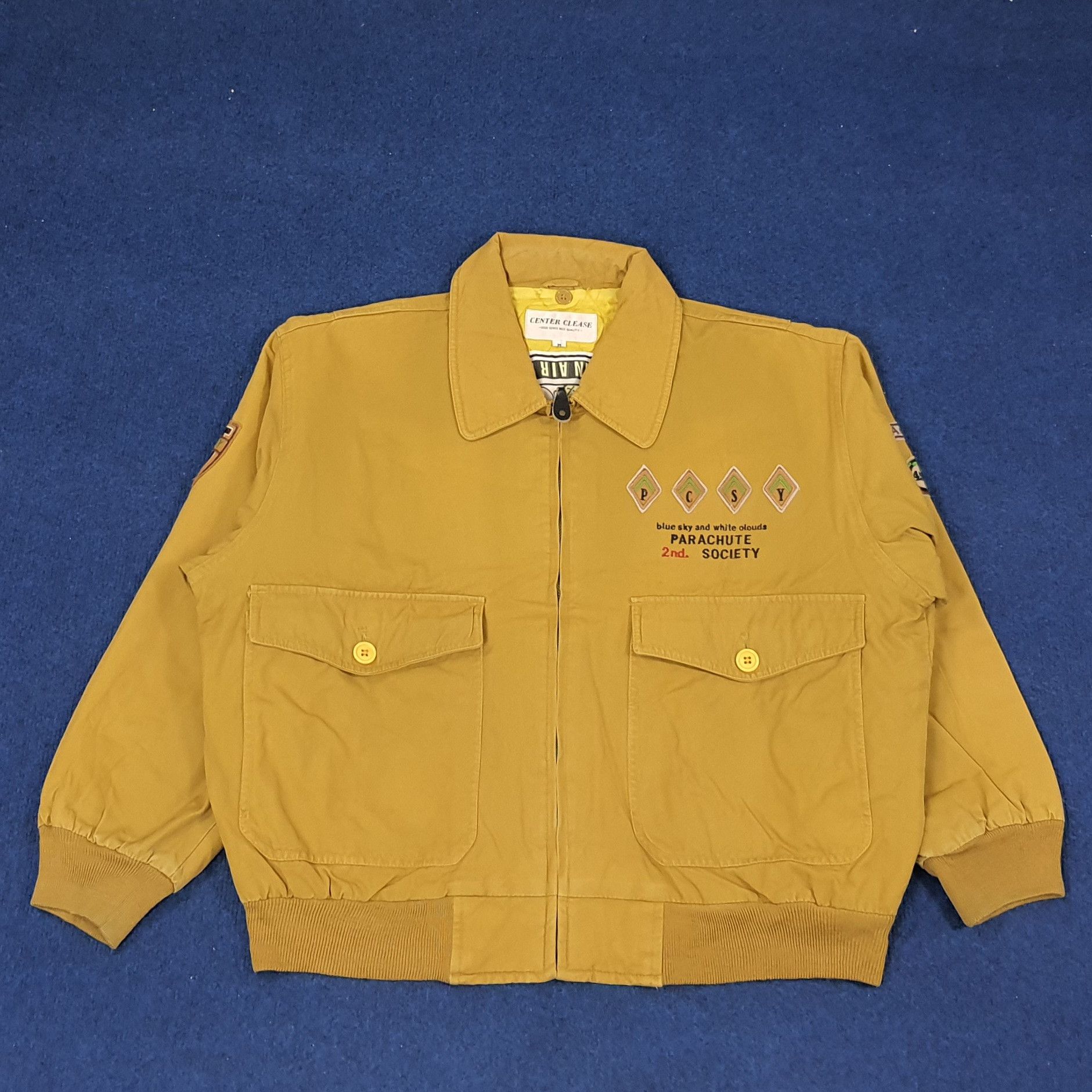 Vintage Vintage American Air Force Parachute Jumping Jacket C232N26 Size US L / EU 52-54 / 3 - 3 Thumbnail