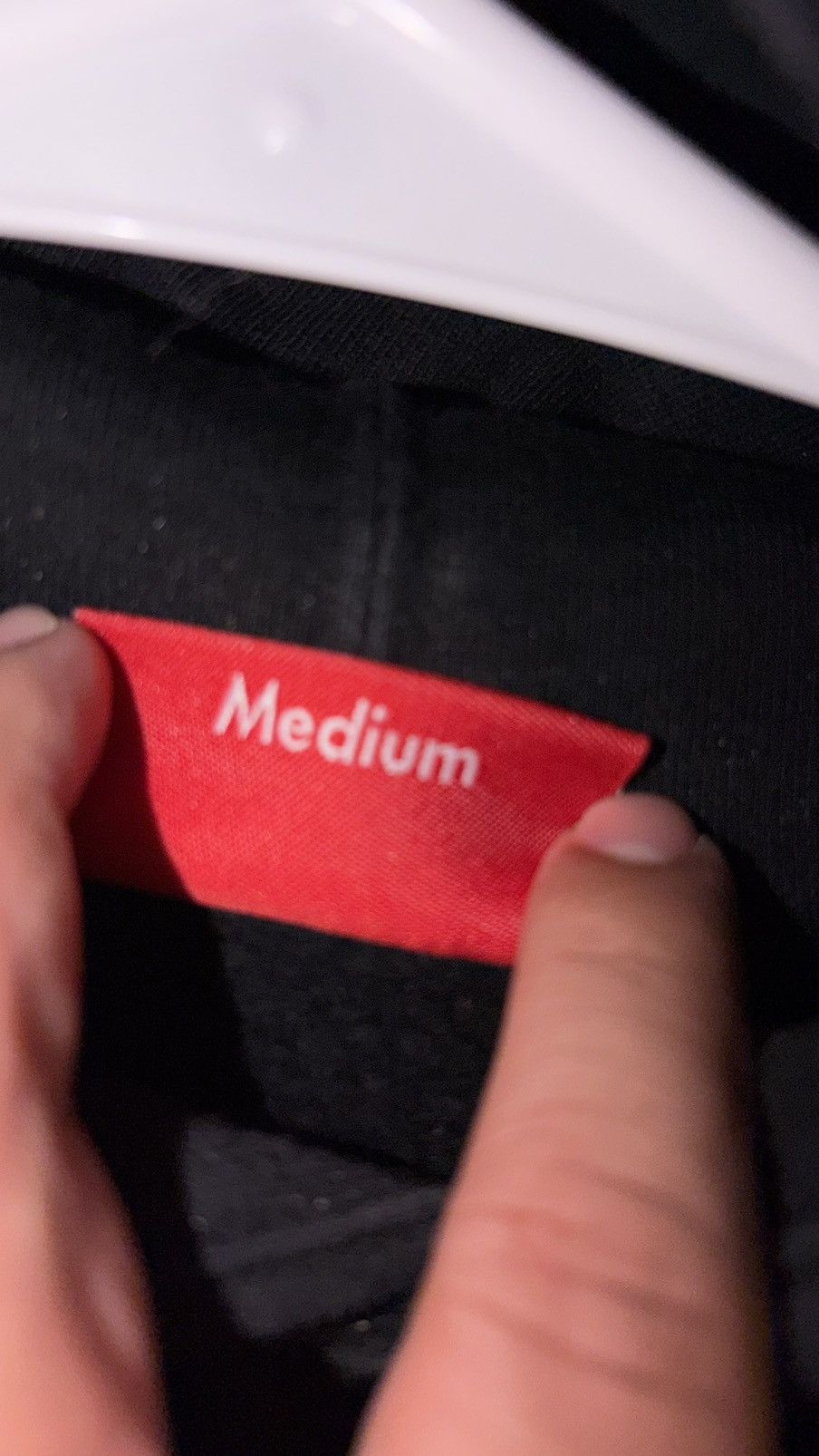 Supreme black supreme hoodie Size US M / EU 48-50 / 2 - 4 Thumbnail