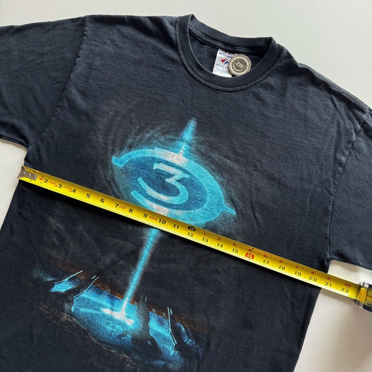 Vintage 2007 Vintage Halo 3 Logo Promo Tee Size US L / EU 52-54 / 3 - 8 Thumbnail