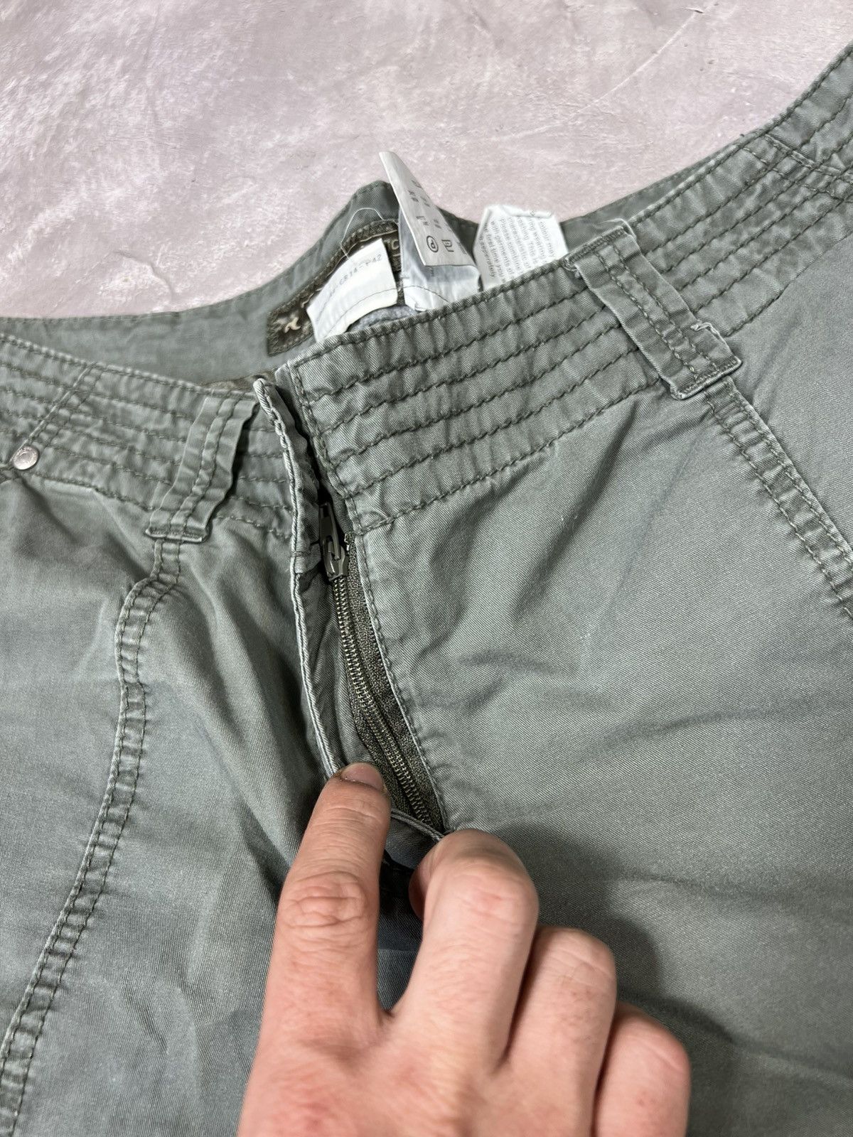 Other Vintage Baggy Parachute Y2k Junya Watanabe Style Fade Pants Size 40" / US 18 - 5 Thumbnail