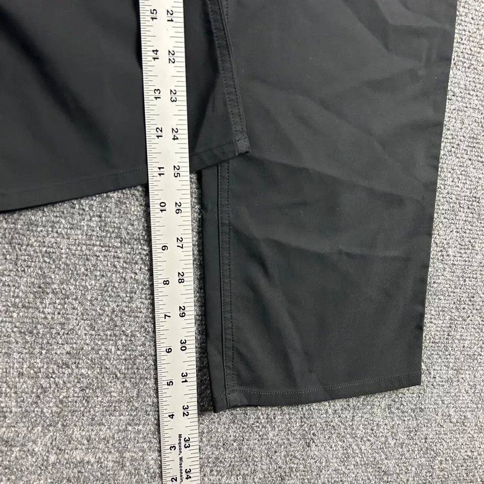 Kit and Ace Kit & Ace Pants Mens 34x32 Black Chino Casual Straight Leg Size US 34 / EU 50 - 3 Thumbnail