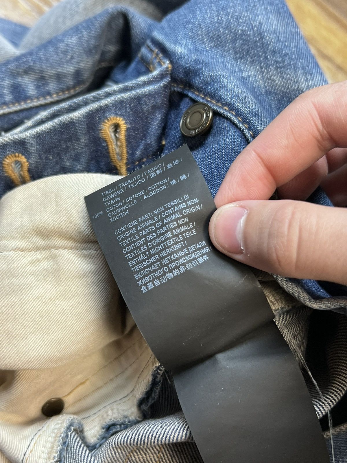 Saint Laurent Paris Saint Laurent Blue Denim Japanese High Rise Pant Size 25" / US 0 / IT 36 - 15 Thumbnail